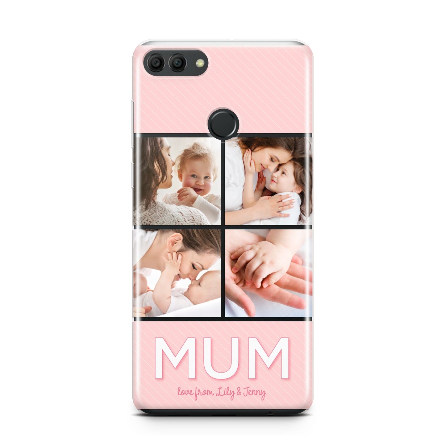 Mum Pink Mothers Day Multi Photo Huawei Y9 2018