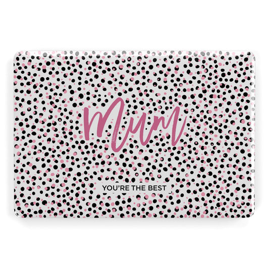 Mum Polka Dots Mothers Day Apple MacBook Case