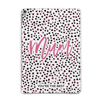 Mum Polka Dots Mothers Day Apple iPad Silver Case