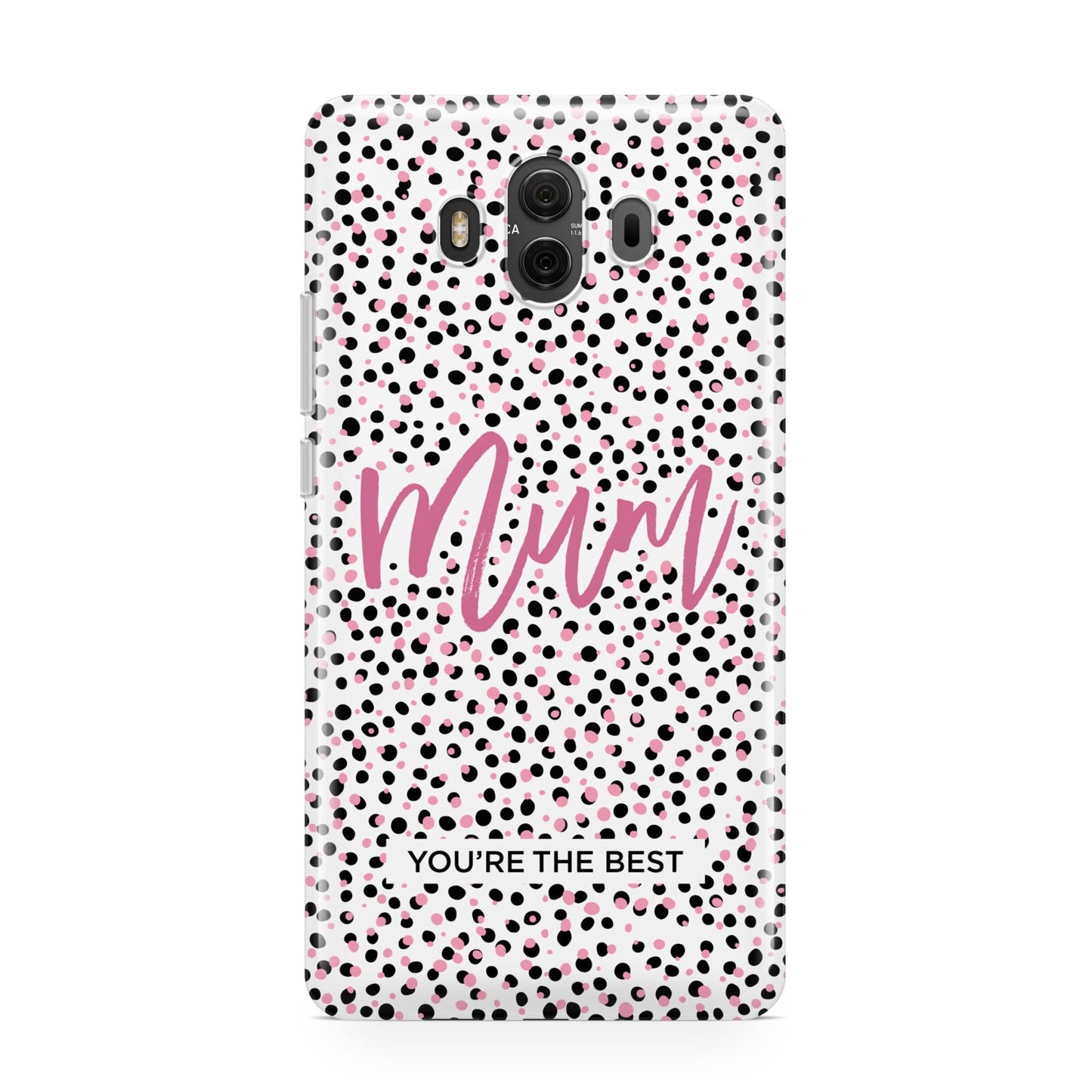 Mum Polka Dots Mothers Day Huawei Mate 10 Protective Phone Case