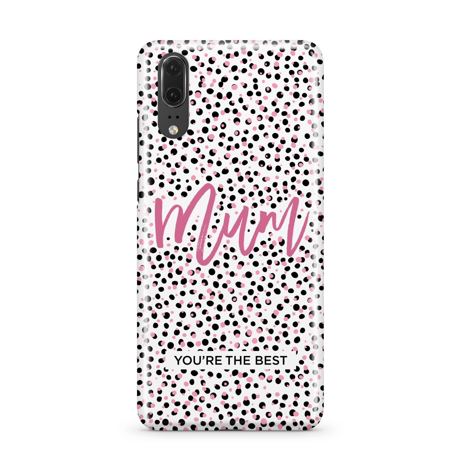 Mum Polka Dots Mothers Day Huawei P20 Phone Case