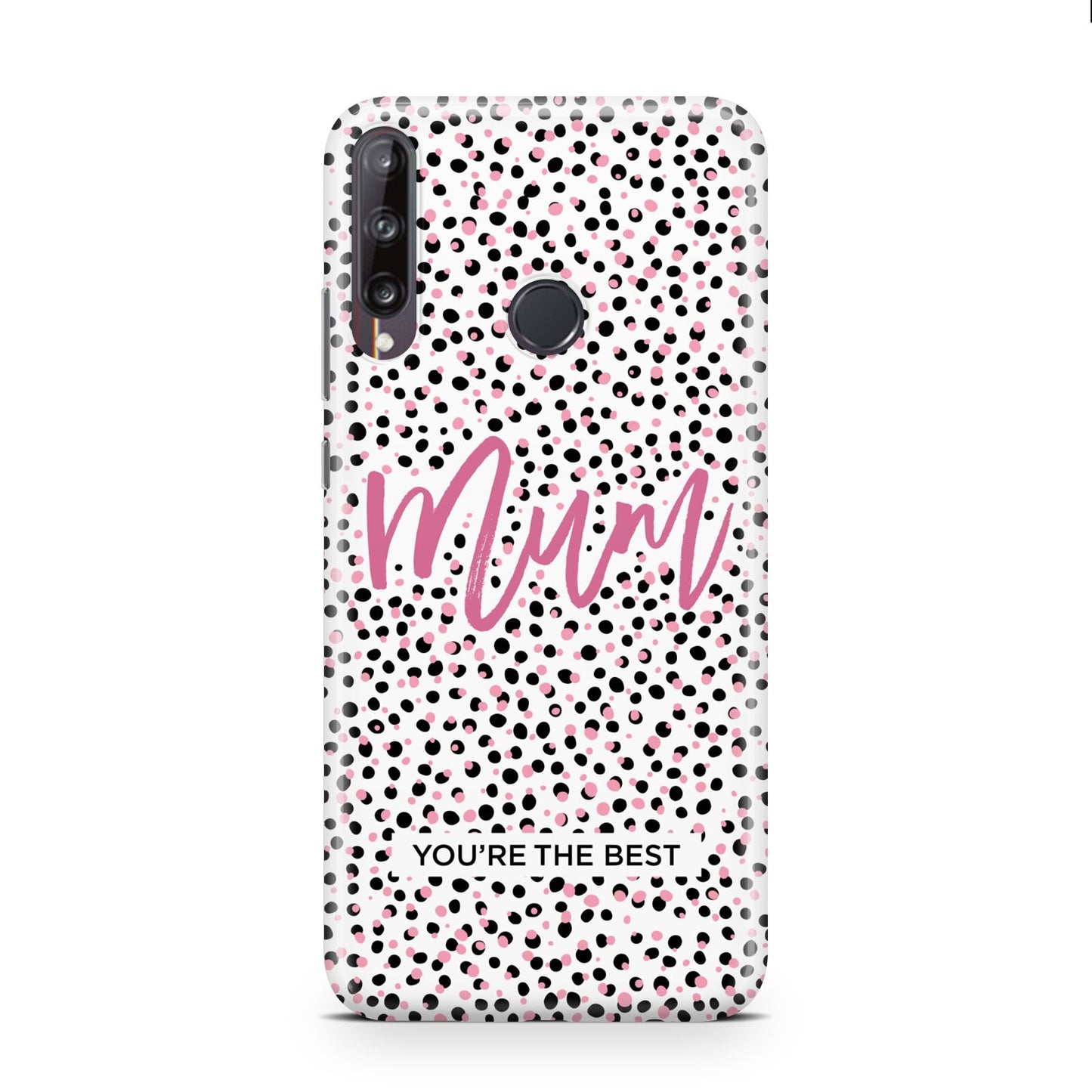 Mum Polka Dots Mothers Day Huawei P40 Lite E Phone Case