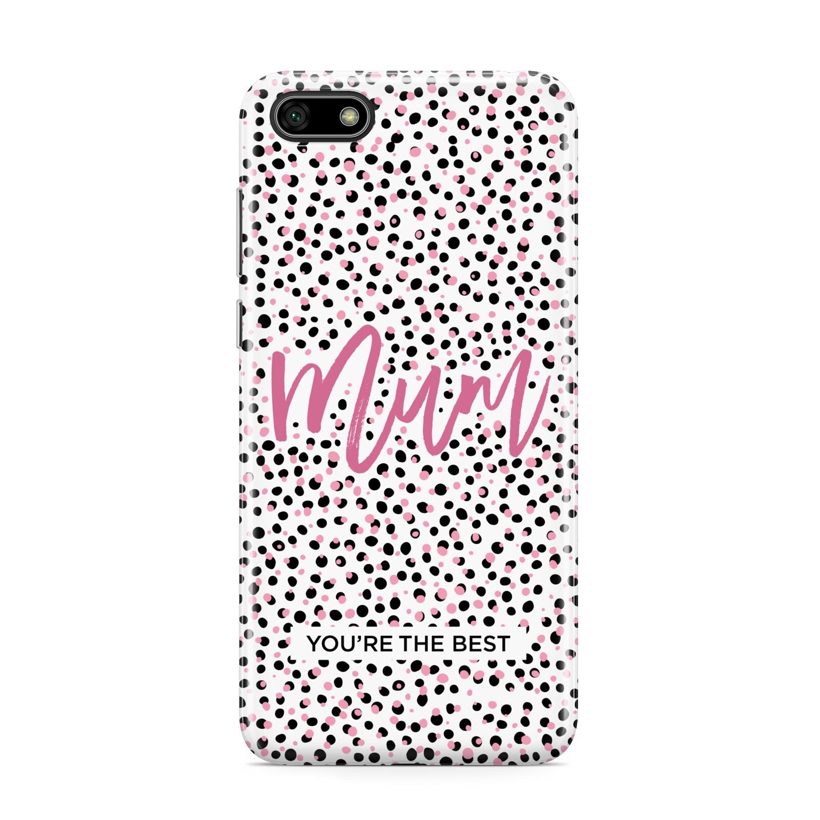 Mum Polka Dots Mothers Day Huawei Y5 Prime 2018 Phone Case