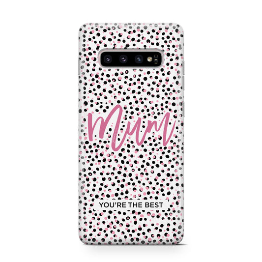 Mum Polka Dots Mothers Day Protective Samsung Galaxy Case