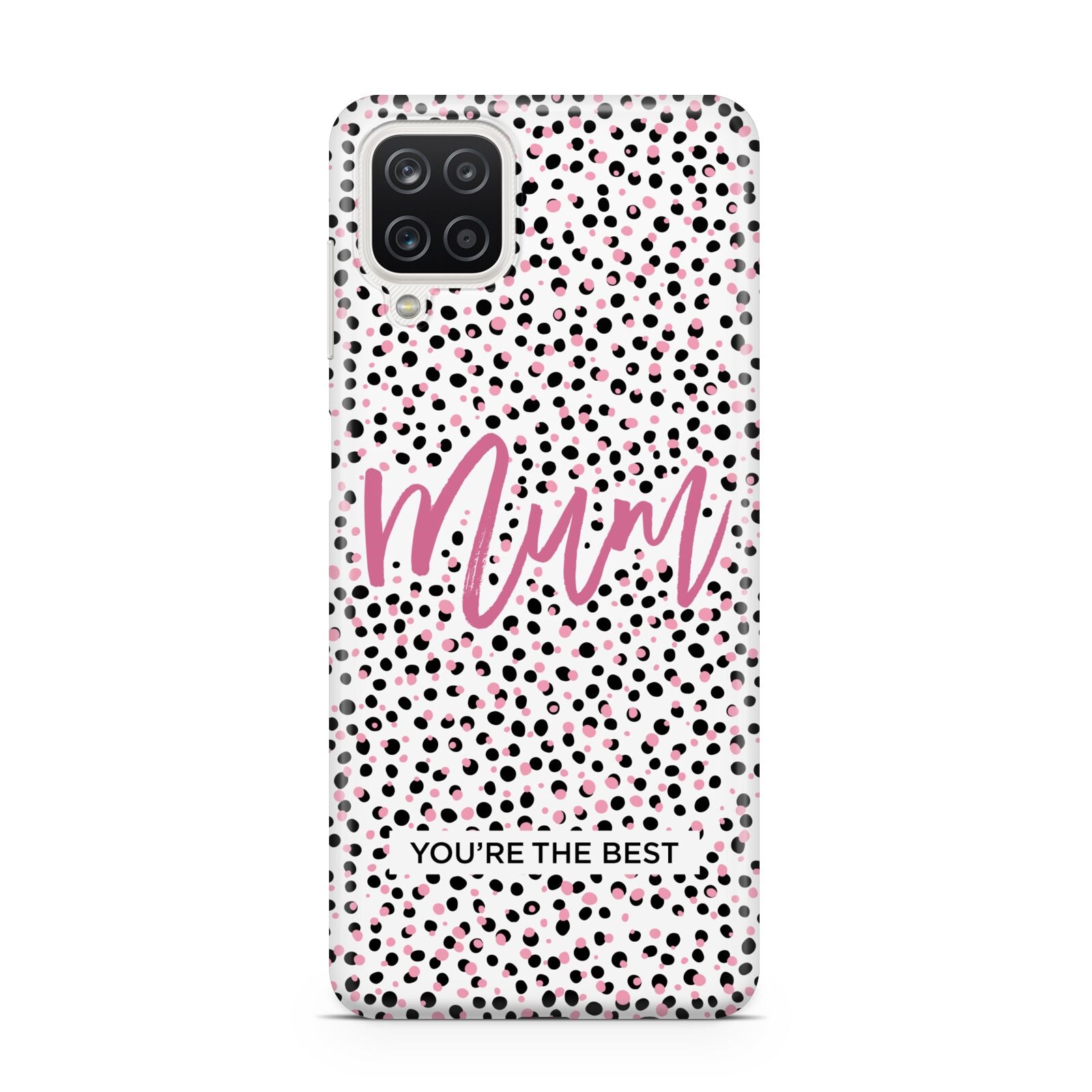 Mum Polka Dots Mothers Day Samsung A12 Case