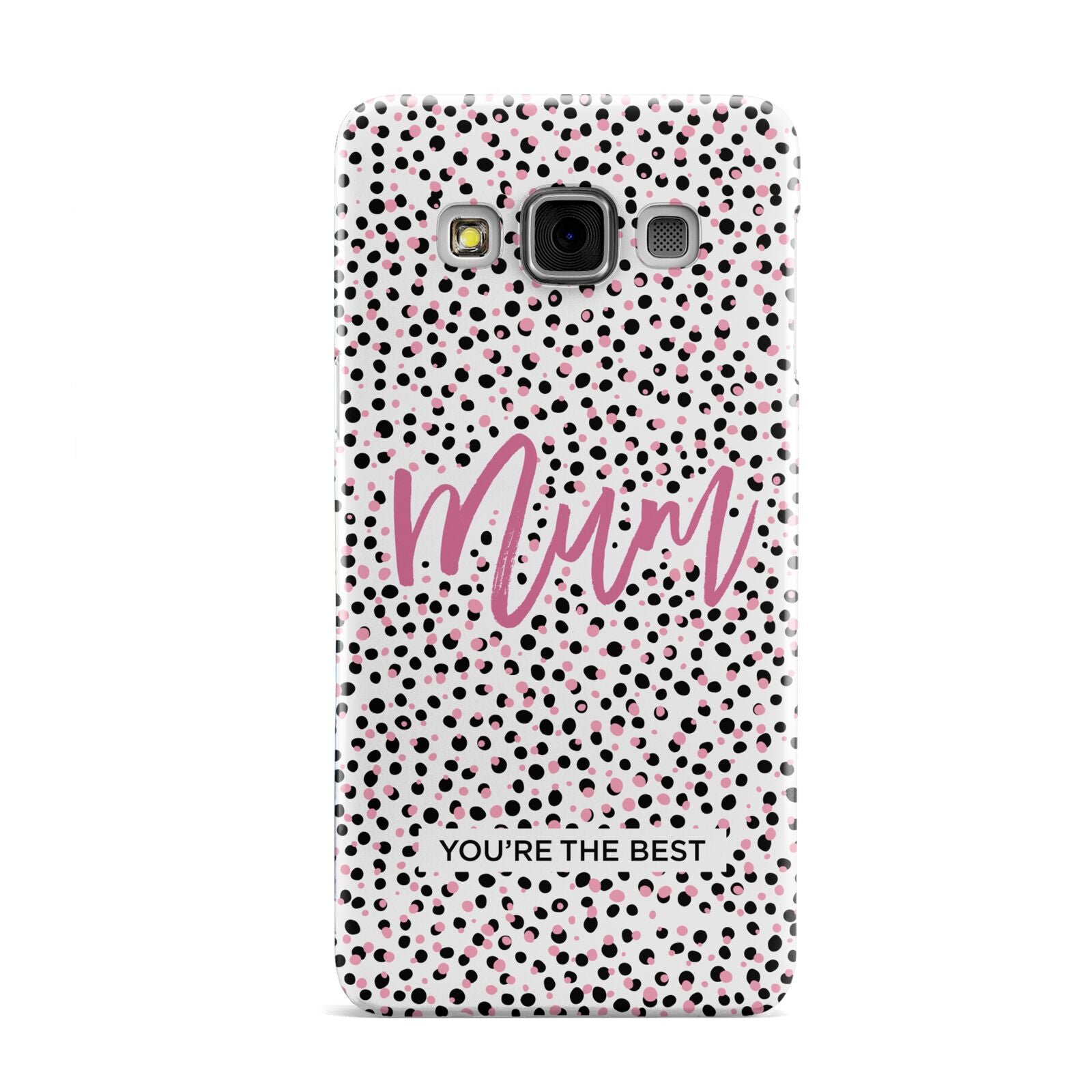 Mum Polka Dots Mothers Day Samsung Galaxy A3 Case