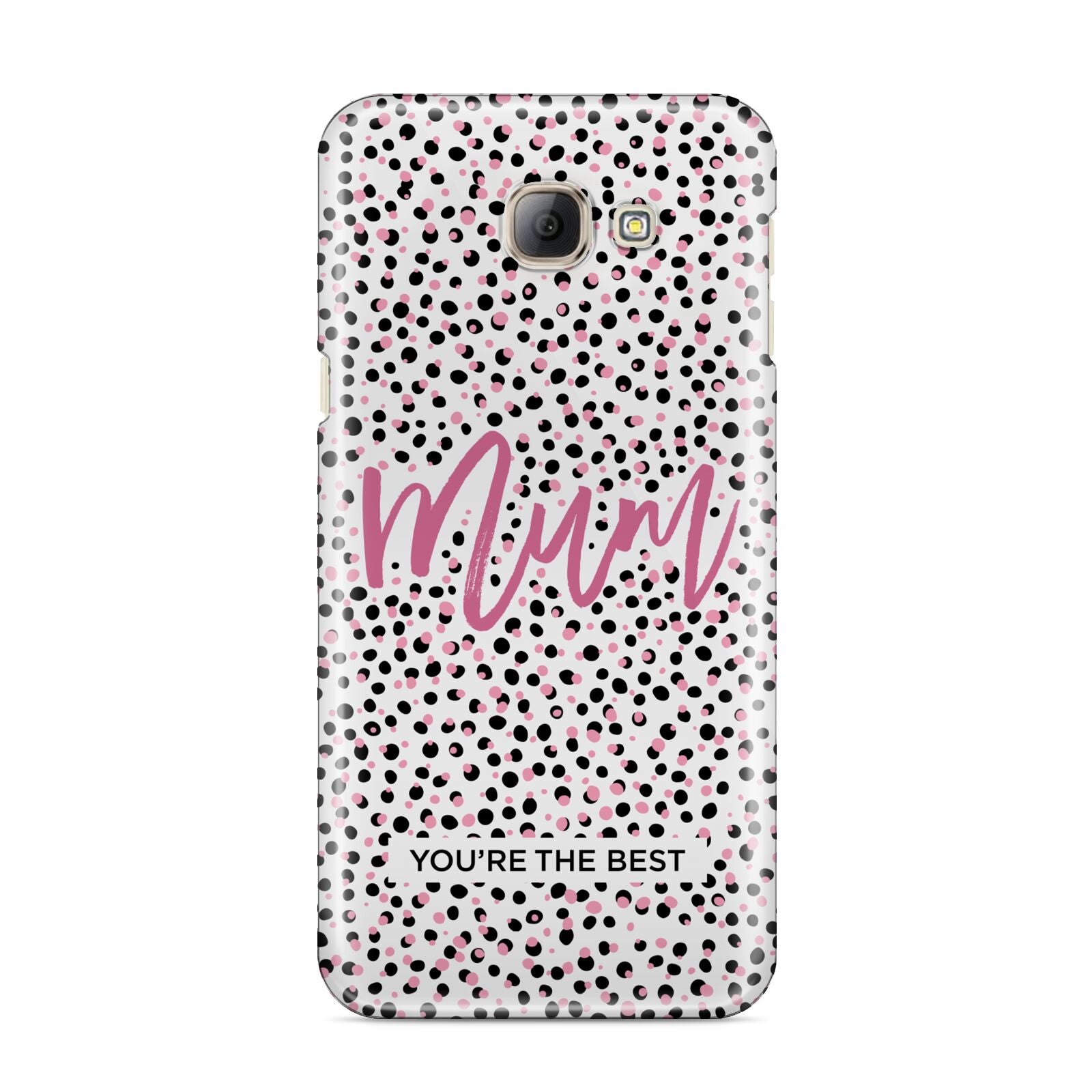 Mum Polka Dots Mothers Day Samsung Galaxy A8 2016 Case