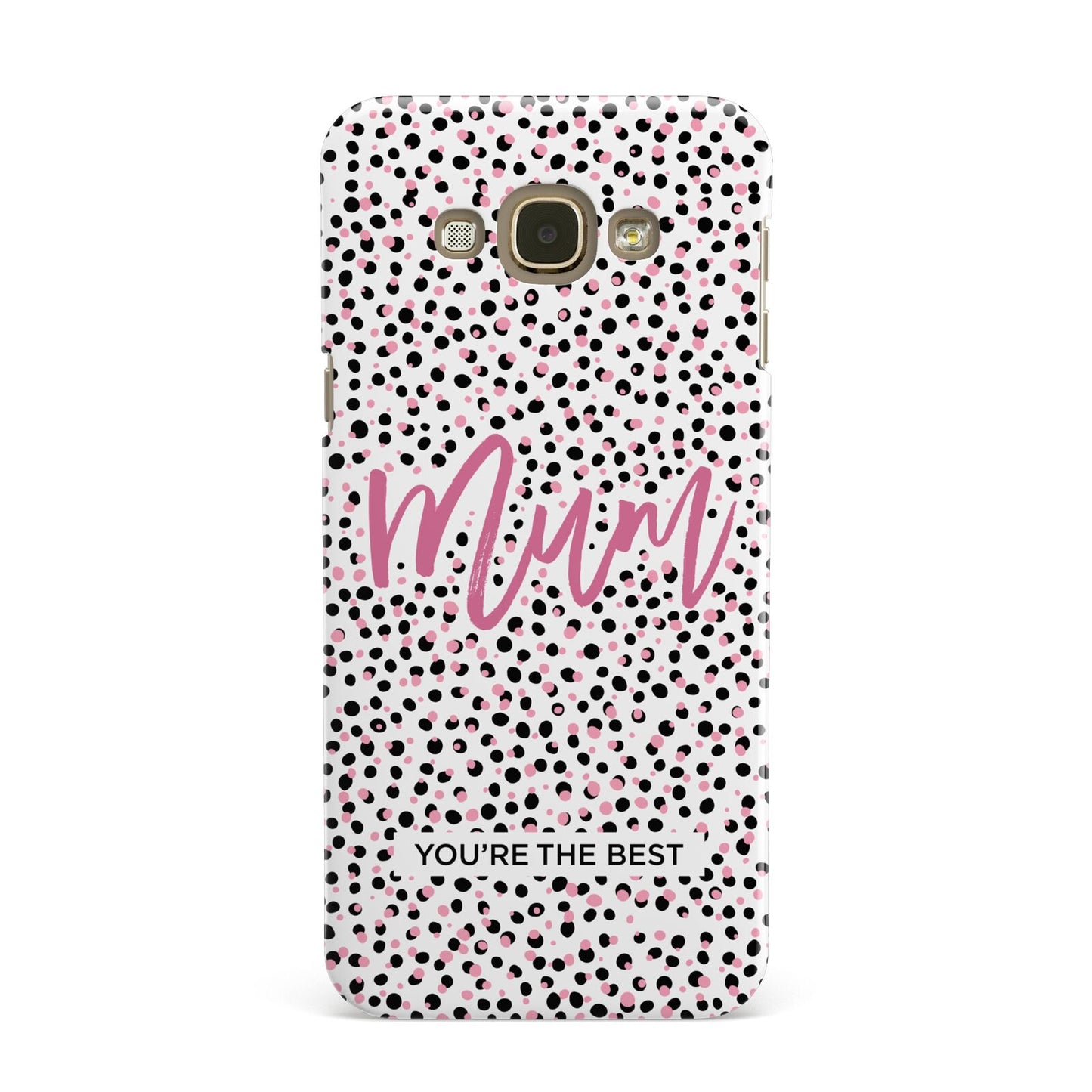 Mum Polka Dots Mothers Day Samsung Galaxy A8 Case