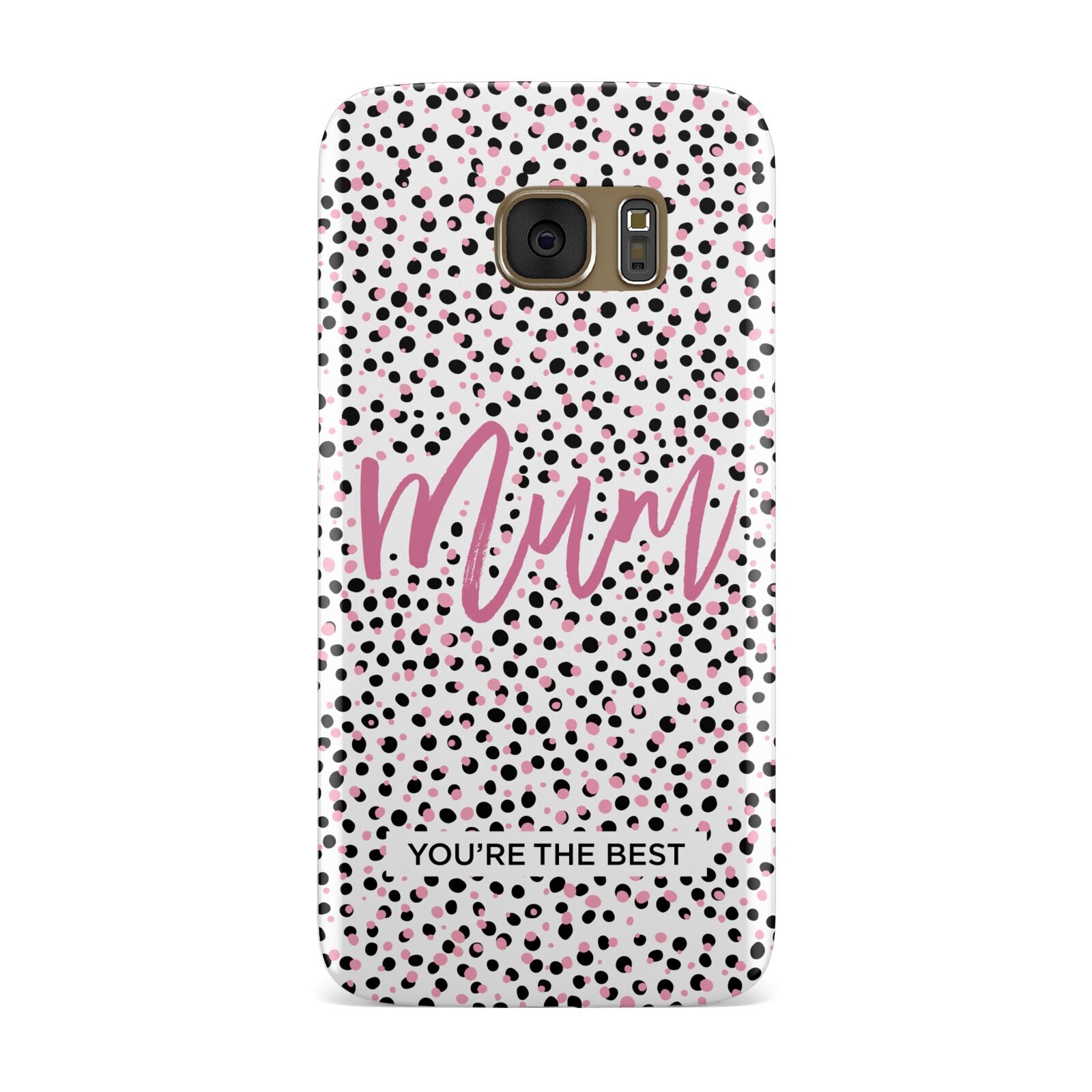 Mum Polka Dots Mothers Day Samsung Galaxy Case