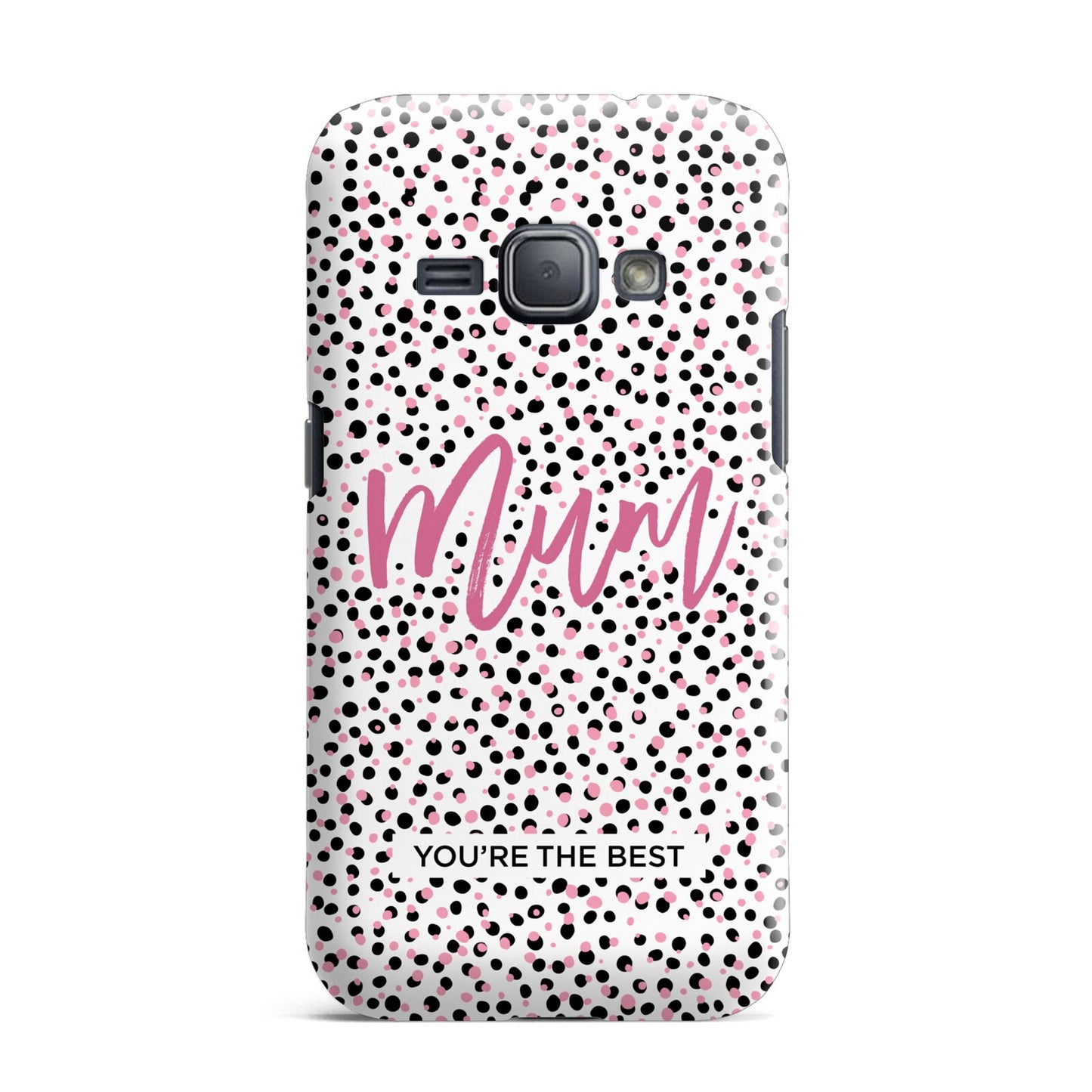 Mum Polka Dots Mothers Day Samsung Galaxy J1 2016 Case