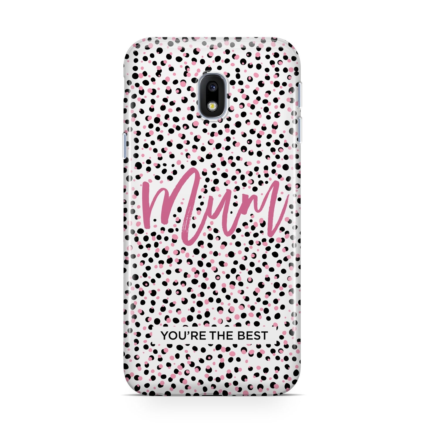 Mum Polka Dots Mothers Day Samsung Galaxy J3 2017 Case