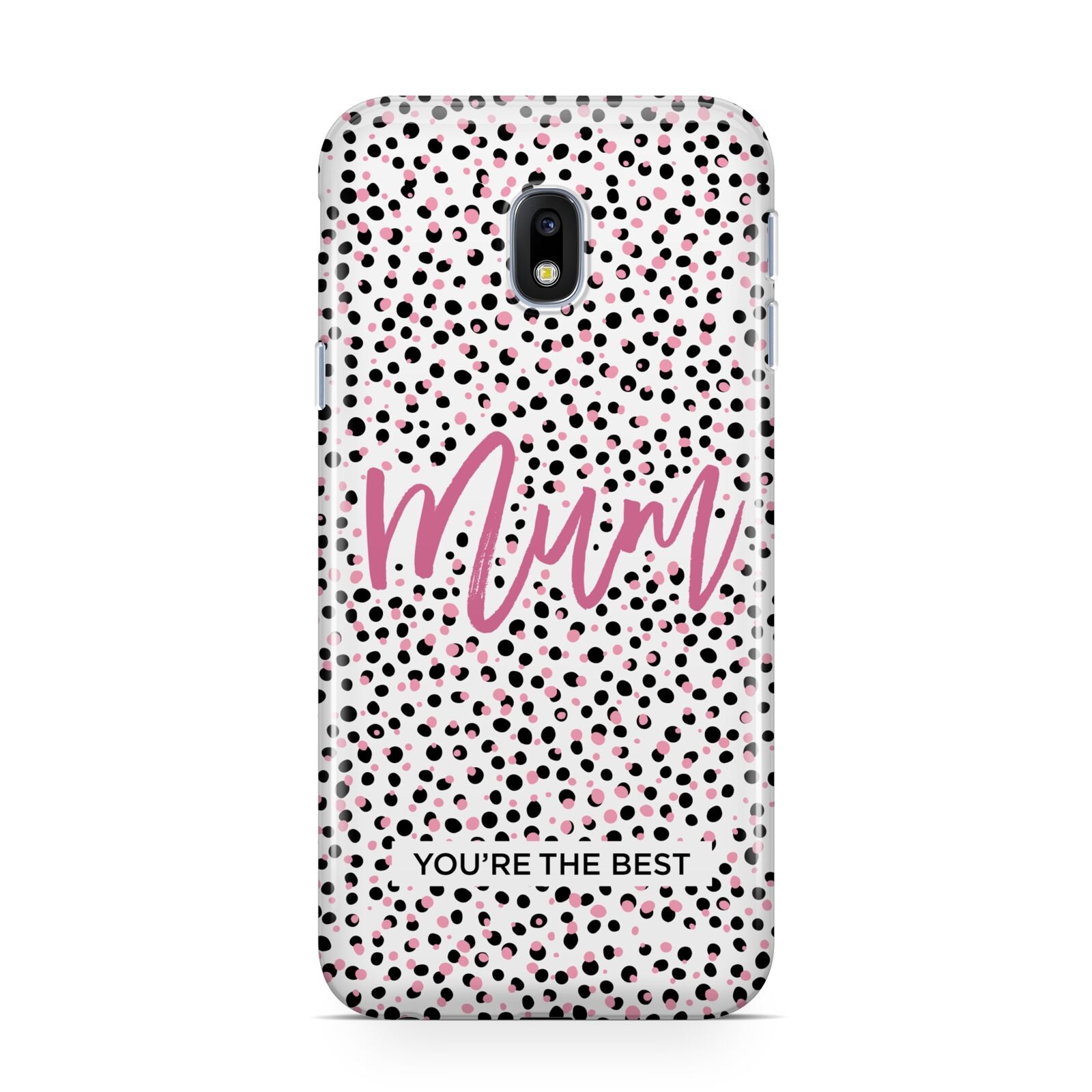 Mum Polka Dots Mothers Day Samsung Galaxy J3 2017 Case