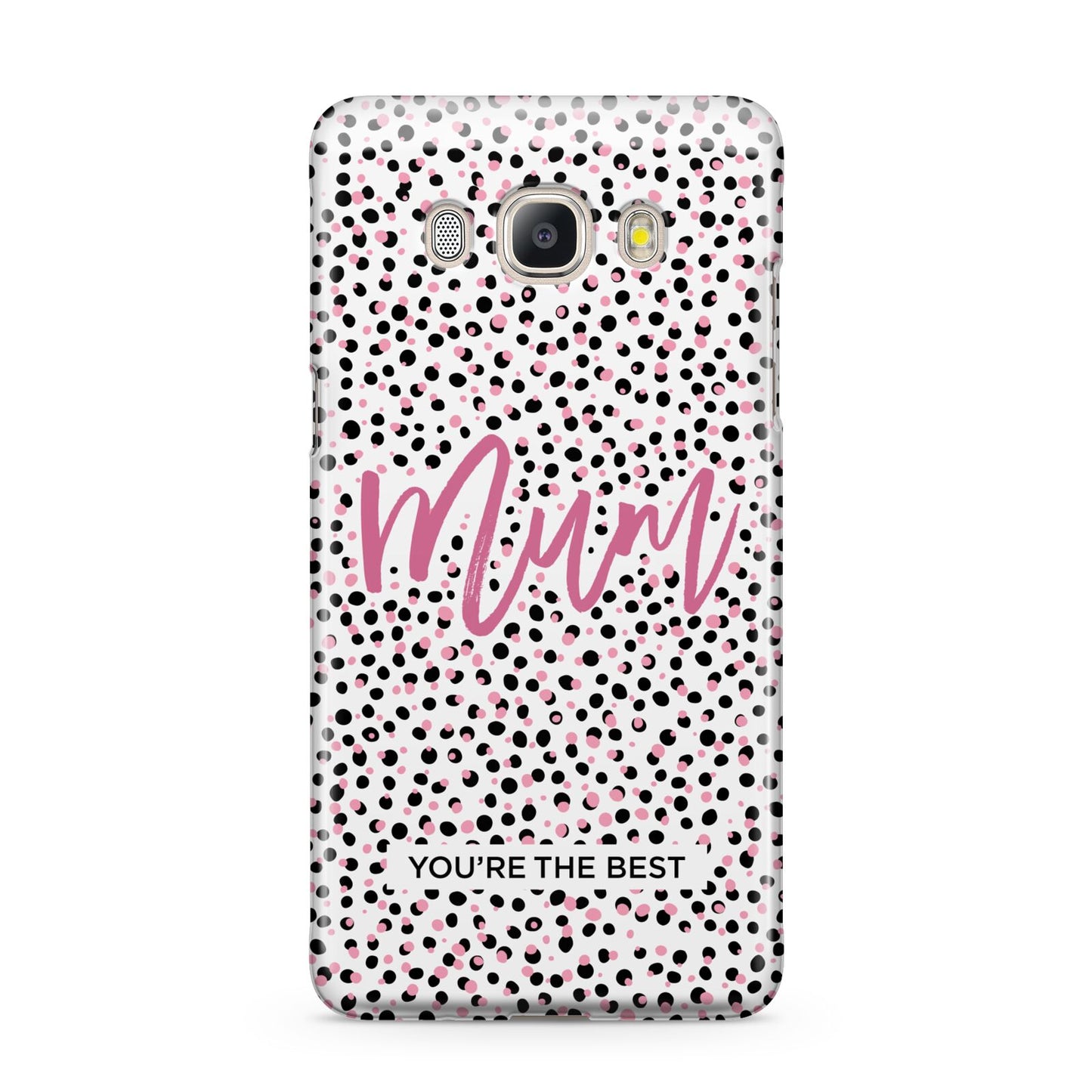 Mum Polka Dots Mothers Day Samsung Galaxy J5 2016 Case