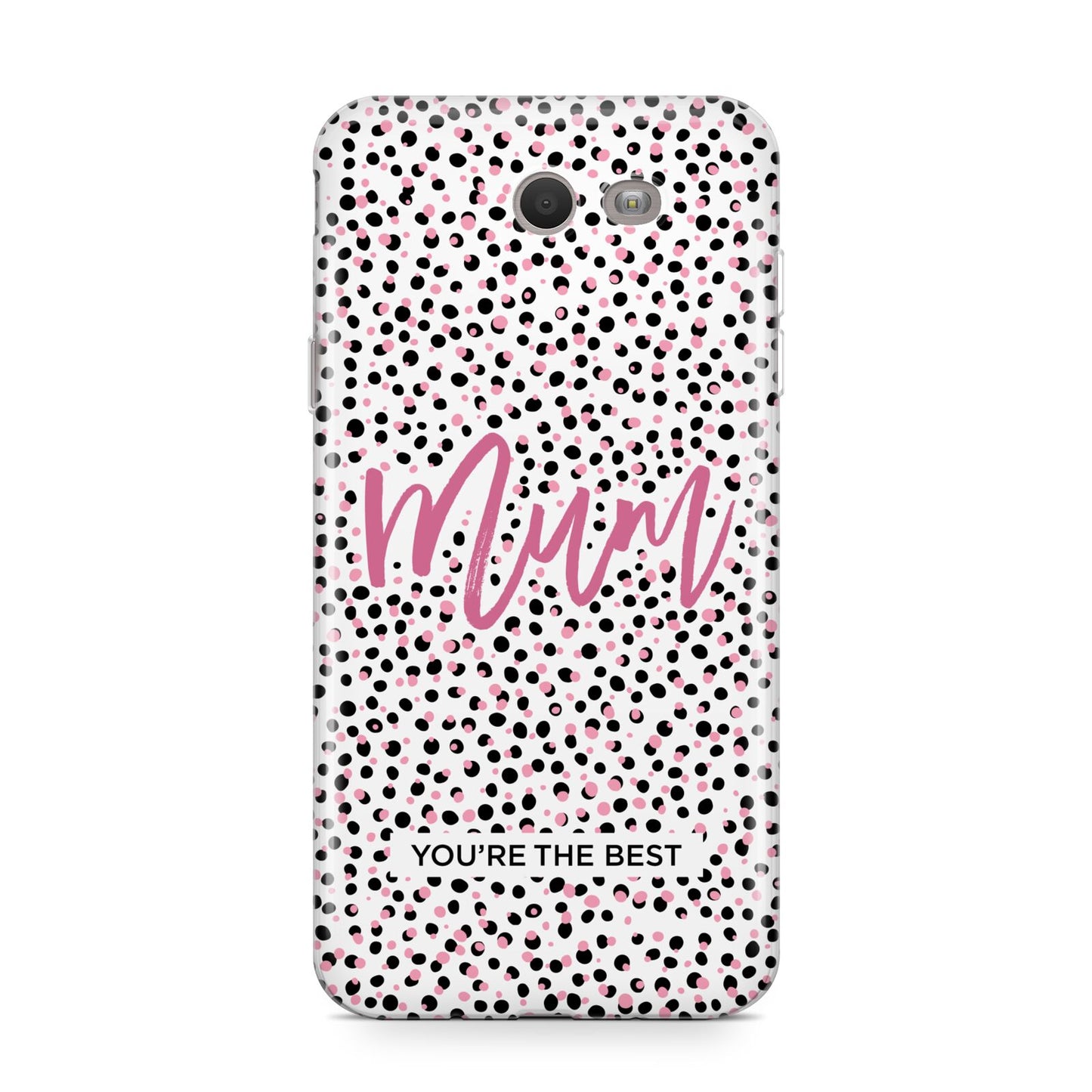 Mum Polka Dots Mothers Day Samsung Galaxy J7 2017 Case