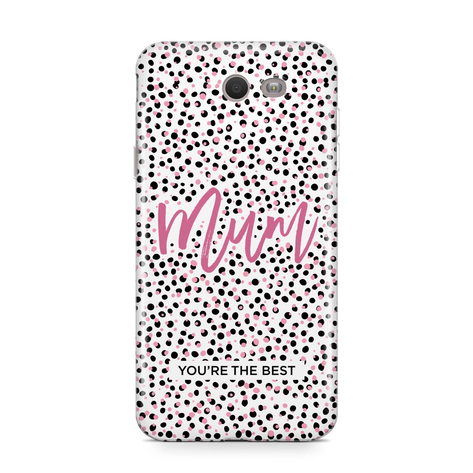 Mum Polka Dots Mothers Day Samsung Galaxy J7 2017 Case