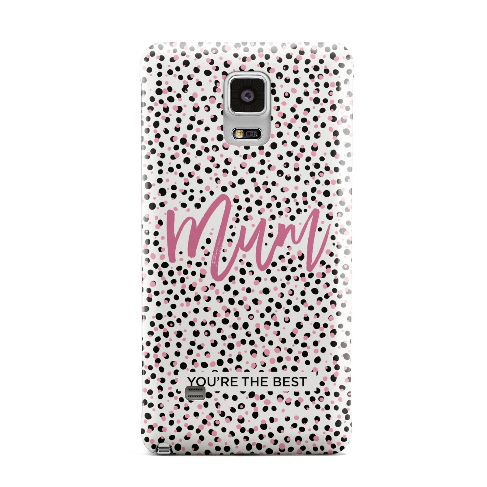 Mum Polka Dots Mothers Day Samsung Galaxy Note 4 Case