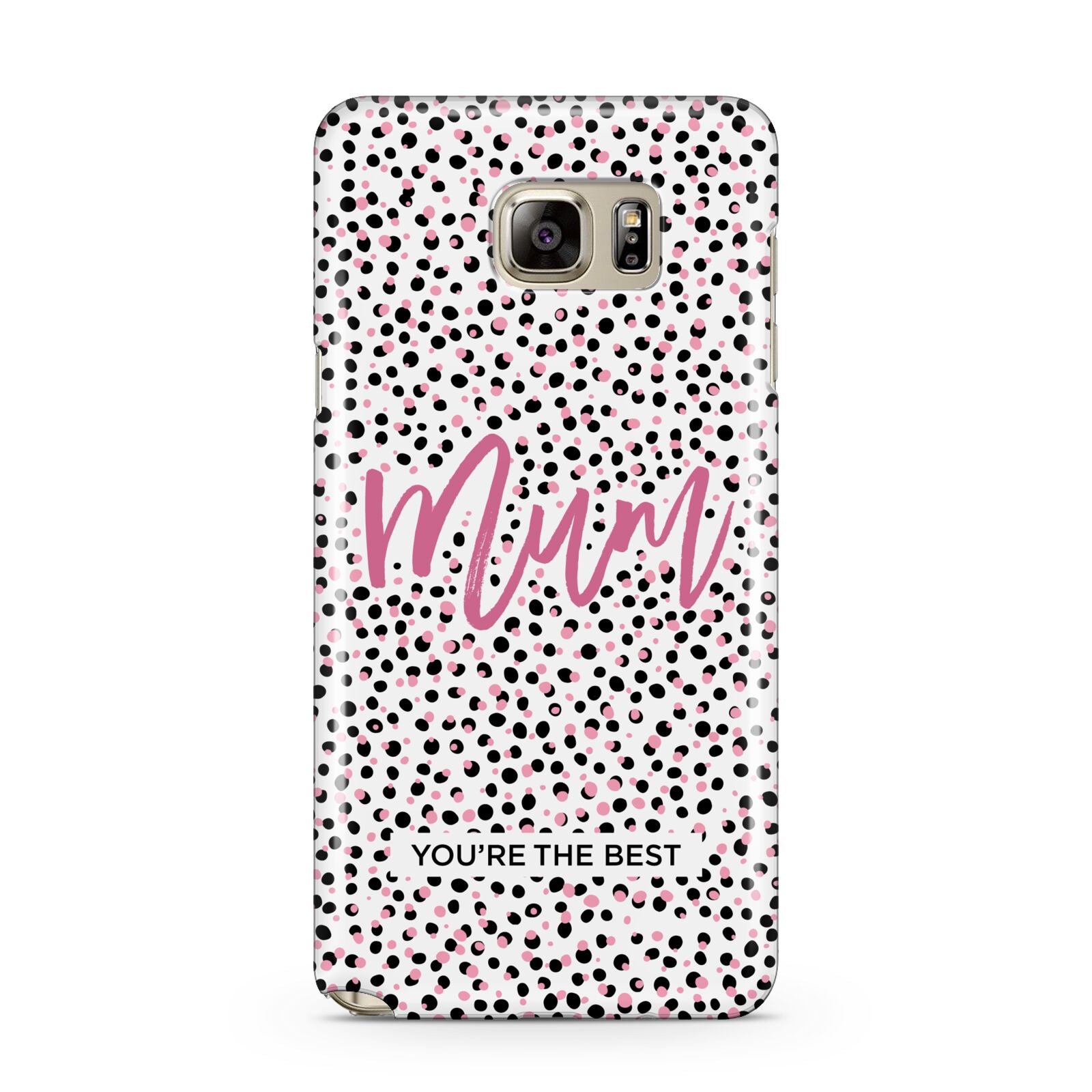 Mum Polka Dots Mothers Day Samsung Galaxy Note 5 Case