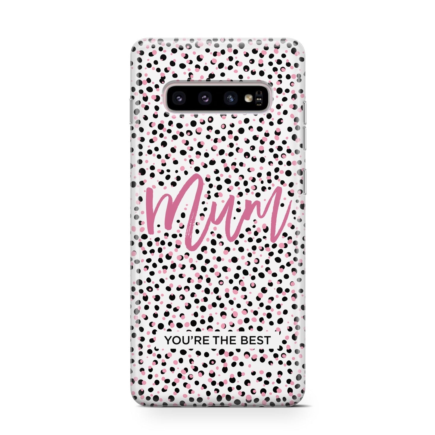 Mum Polka Dots Mothers Day Samsung Galaxy S10 Case