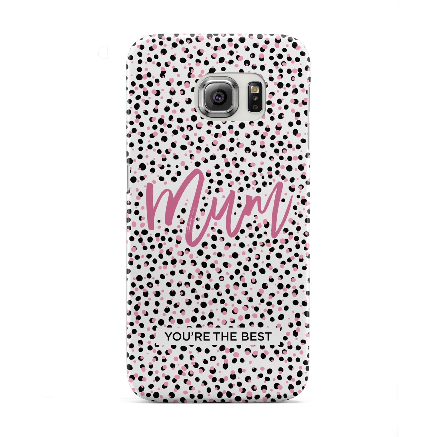 Mum Polka Dots Mothers Day Samsung Galaxy S6 Edge Case