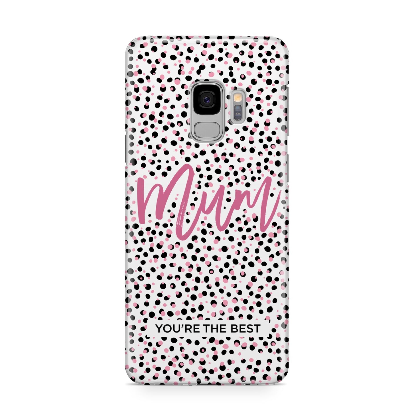 Mum Polka Dots Mothers Day Samsung Galaxy S9 Case