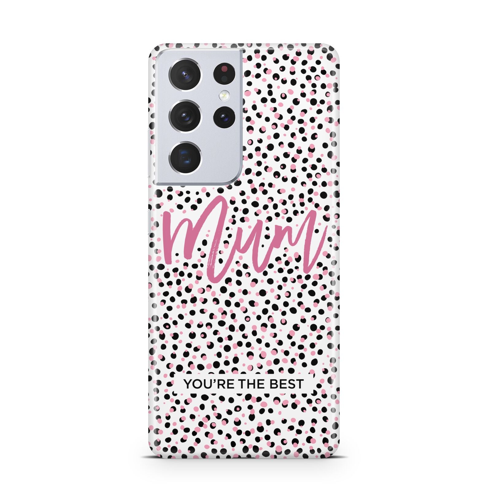 Mum Polka Dots Mothers Day Samsung S21 Ultra Case