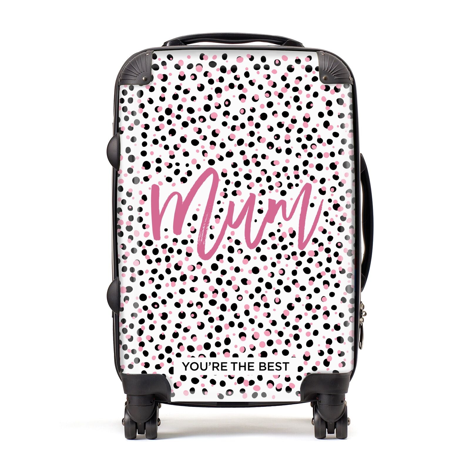 Mum Polka Dots Mothers Day Suitcase