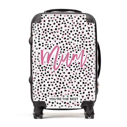 Mum Polka Dots Mothers Day Suitcase