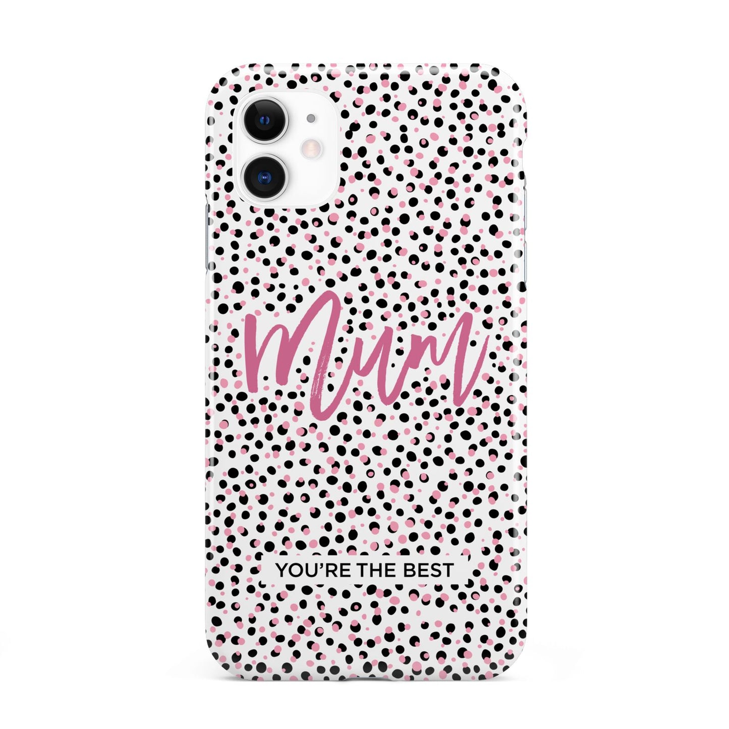 Mum Polka Dots Mothers Day iPhone 11 3D Tough Case