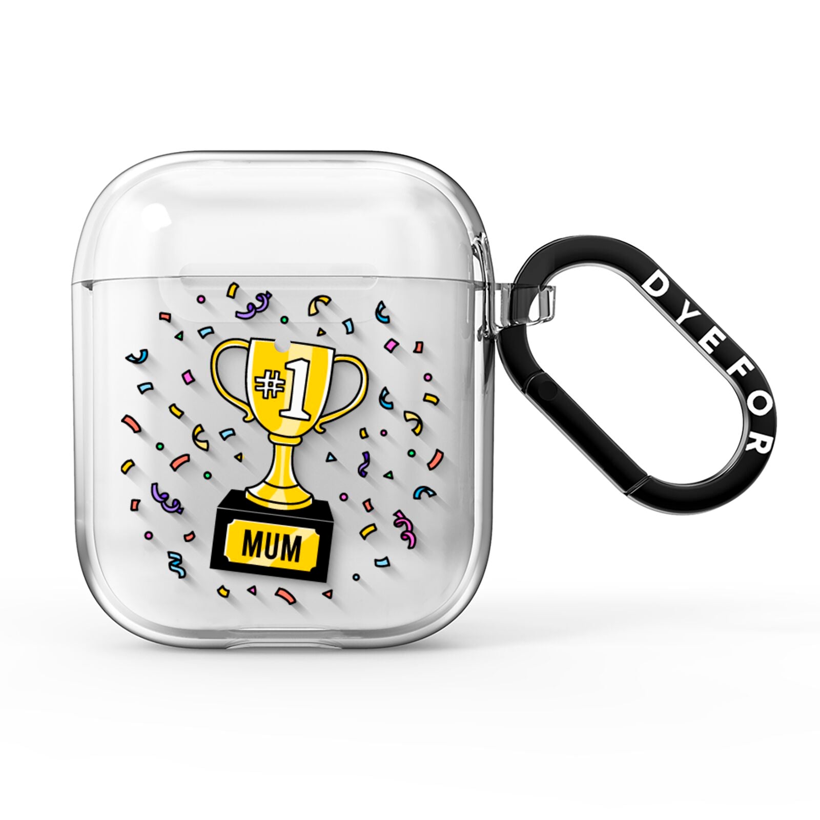 Mum Trophy Mothers Day AirPods Clear Case