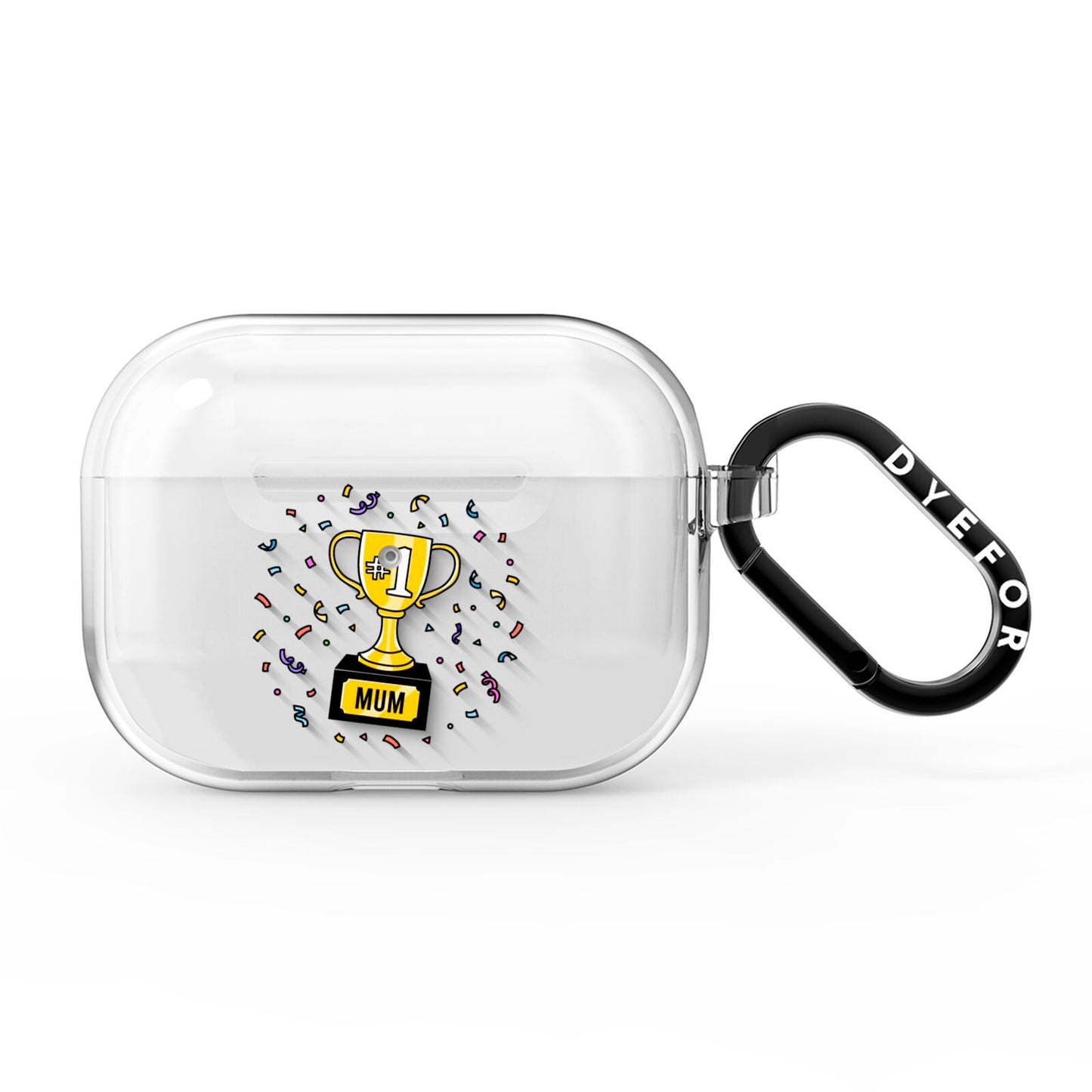 Mum Trophy Mothers Day AirPods Pro Clear Case