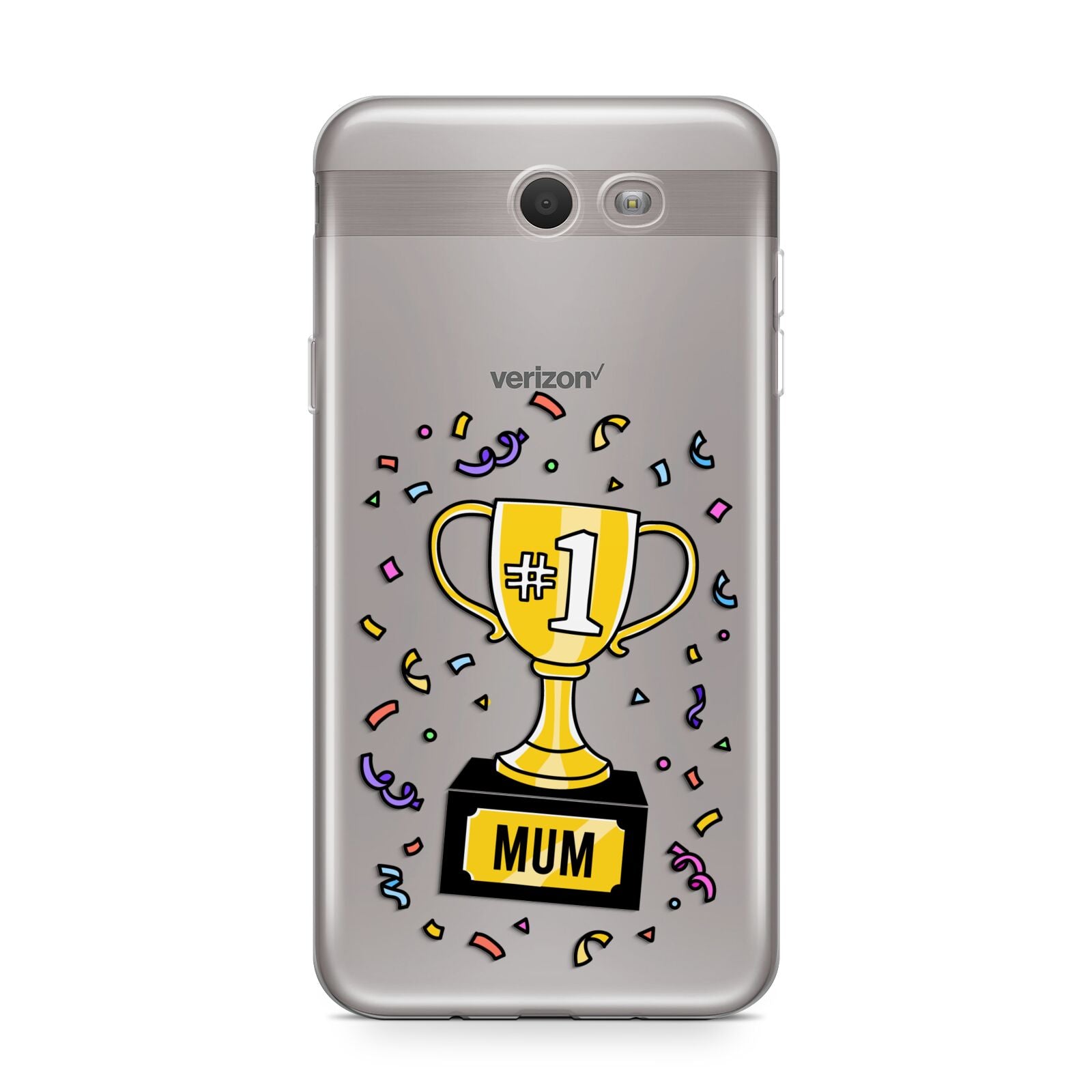 Mum Trophy Mothers Day Samsung Galaxy J7 2017 Case