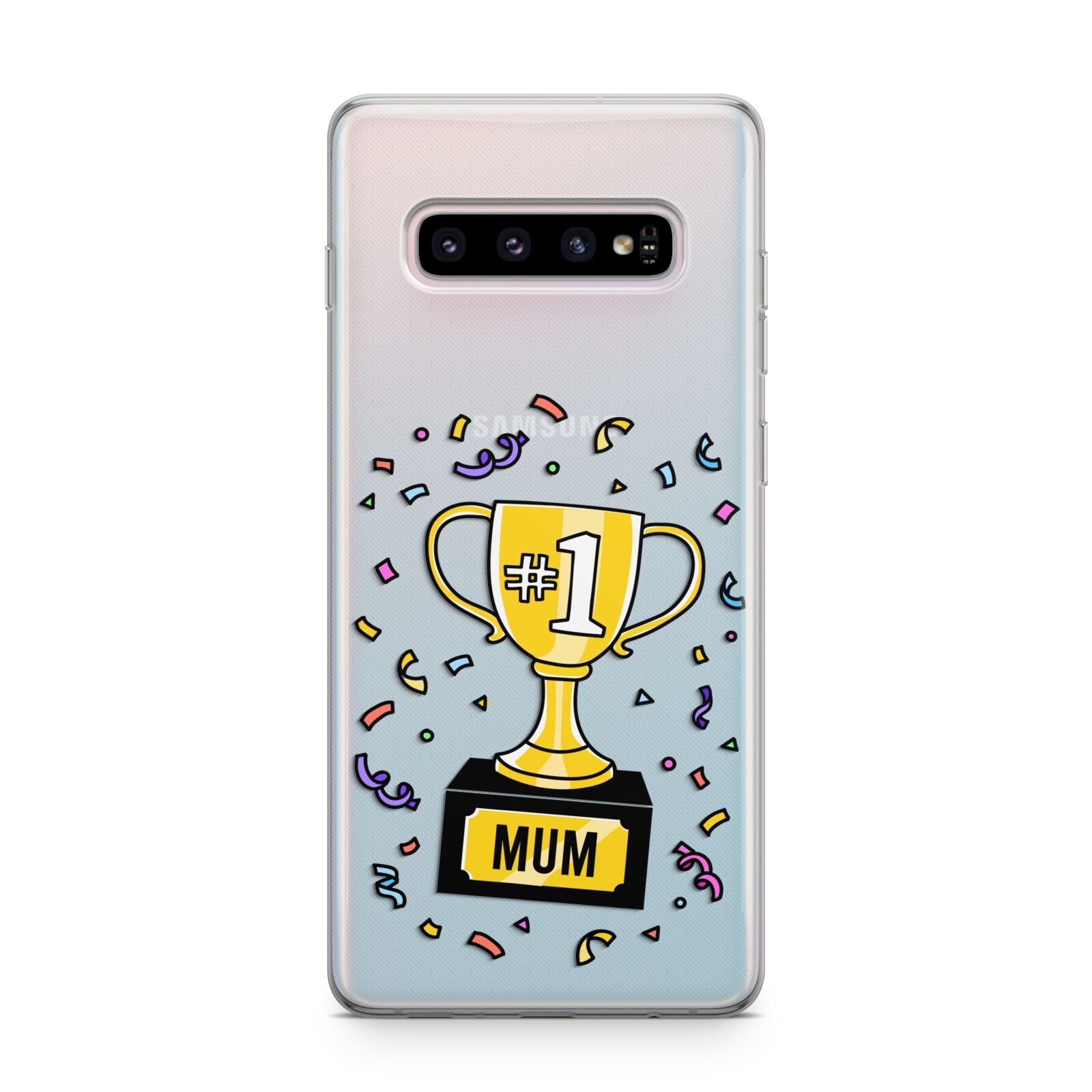 Mum Trophy Mothers Day Samsung Galaxy S10 Plus Case