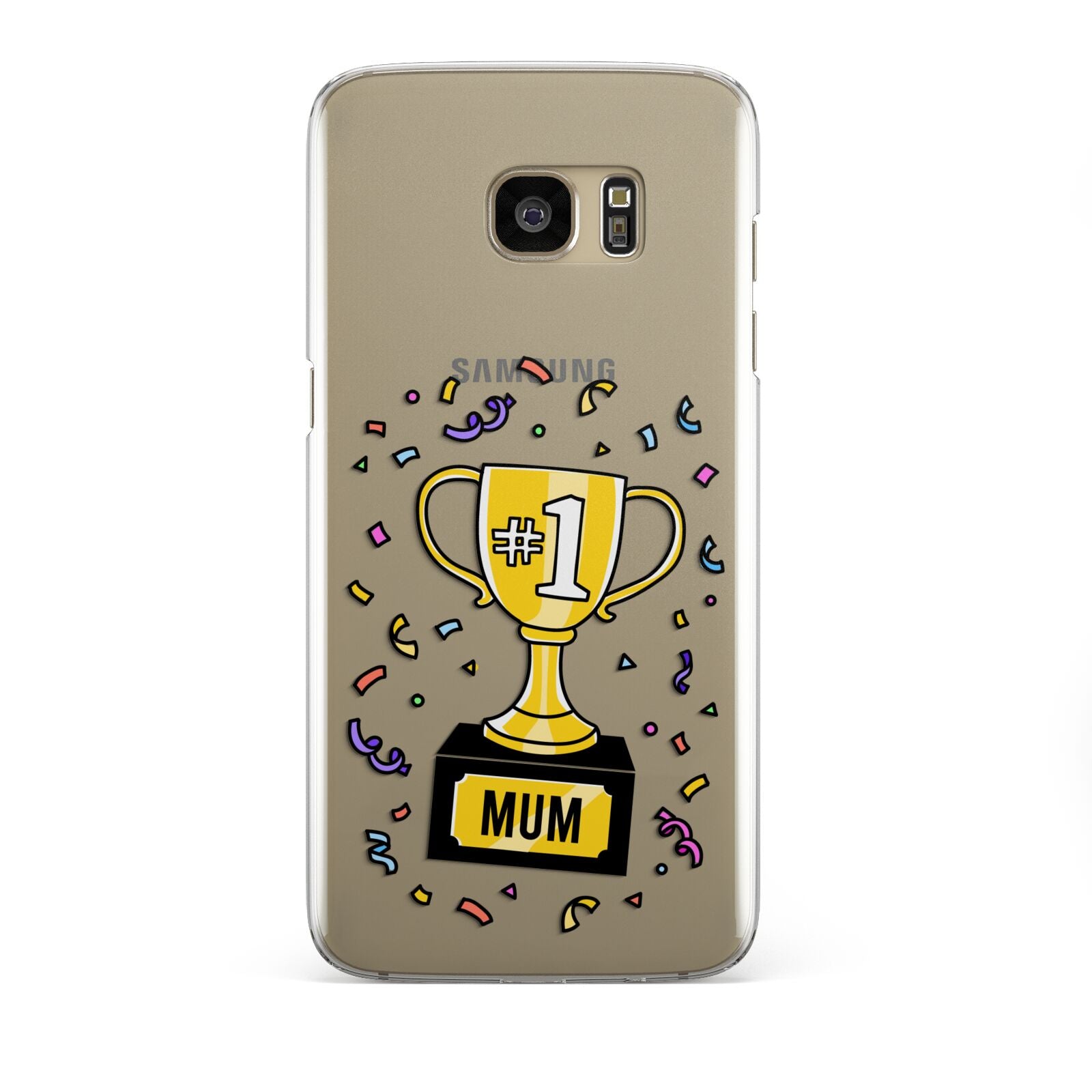 Mum Trophy Mothers Day Samsung Galaxy S7 Edge Case