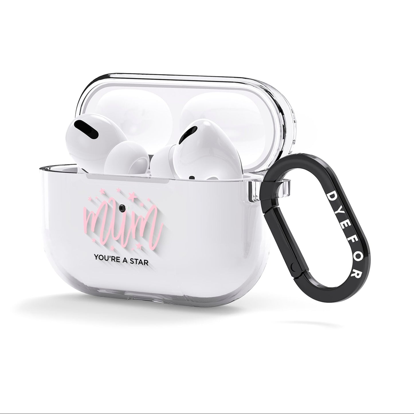 Mum Youre a Star AirPods Clear Case 3rd Gen Side Image