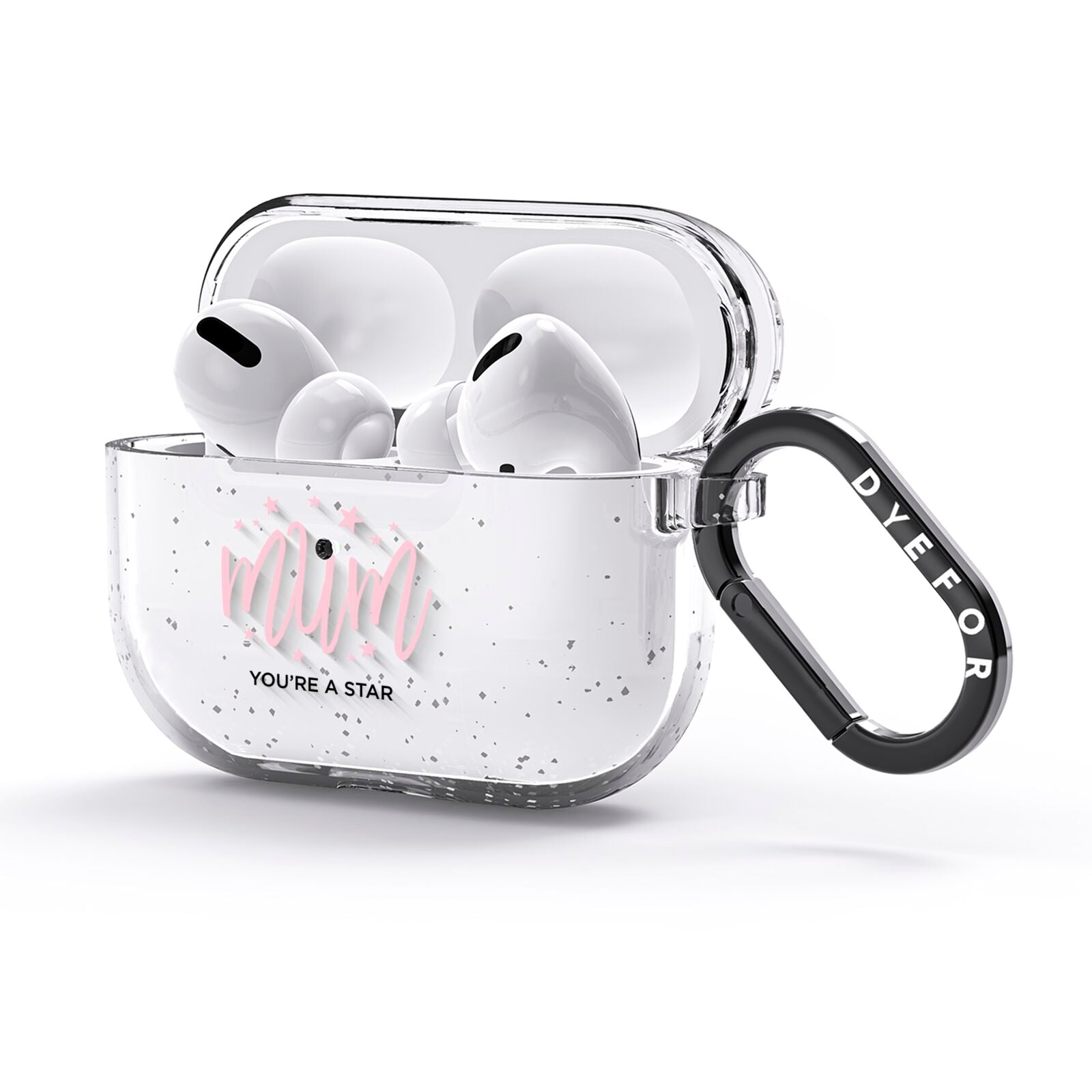 Mum Youre a Star AirPods Glitter Case 3rd Gen Side Image