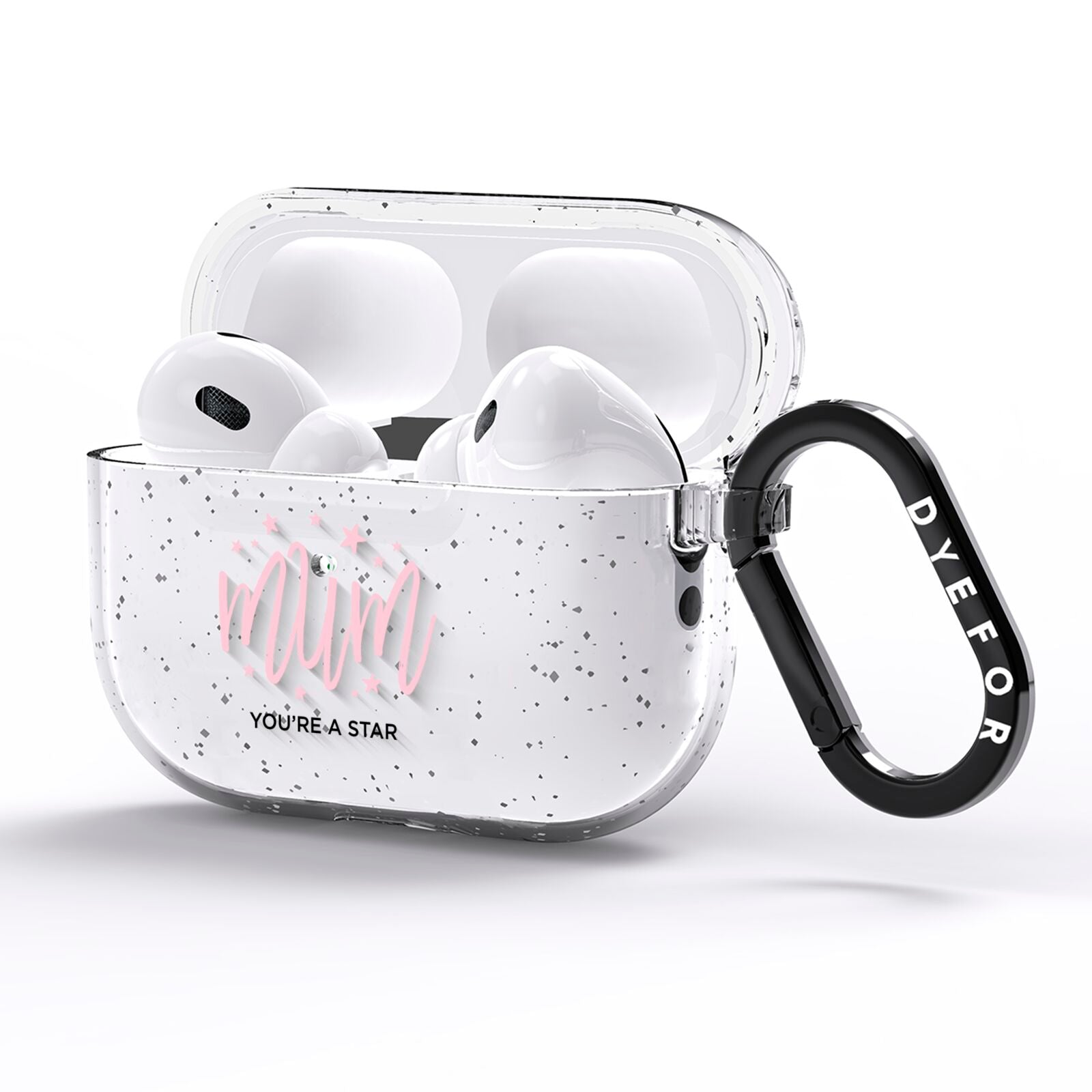 Mum Youre a Star AirPods Pro Glitter Case Side Image