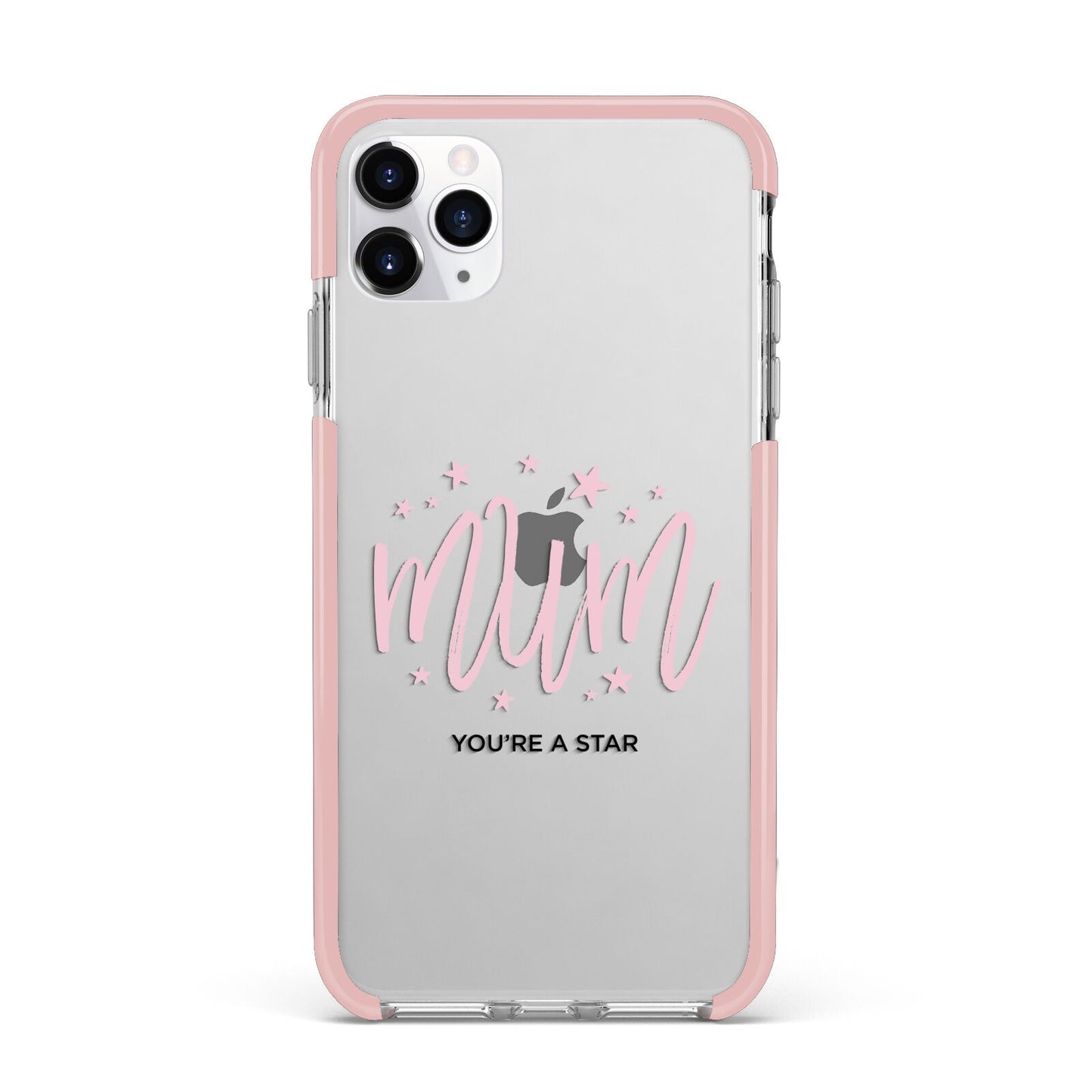 Mum Youre a Star iPhone 11 Pro Max Impact Pink Edge Case