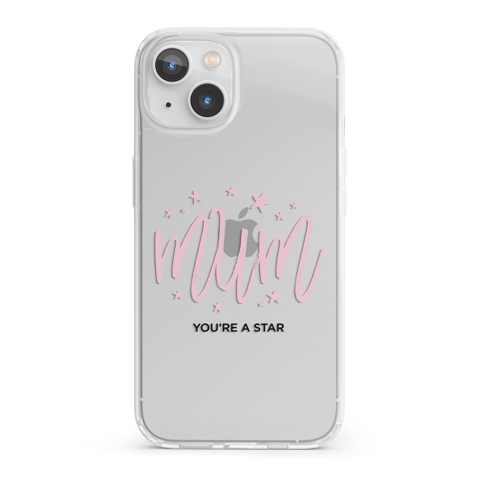 Mum Youre a Star iPhone 13 Clear Bumper Case