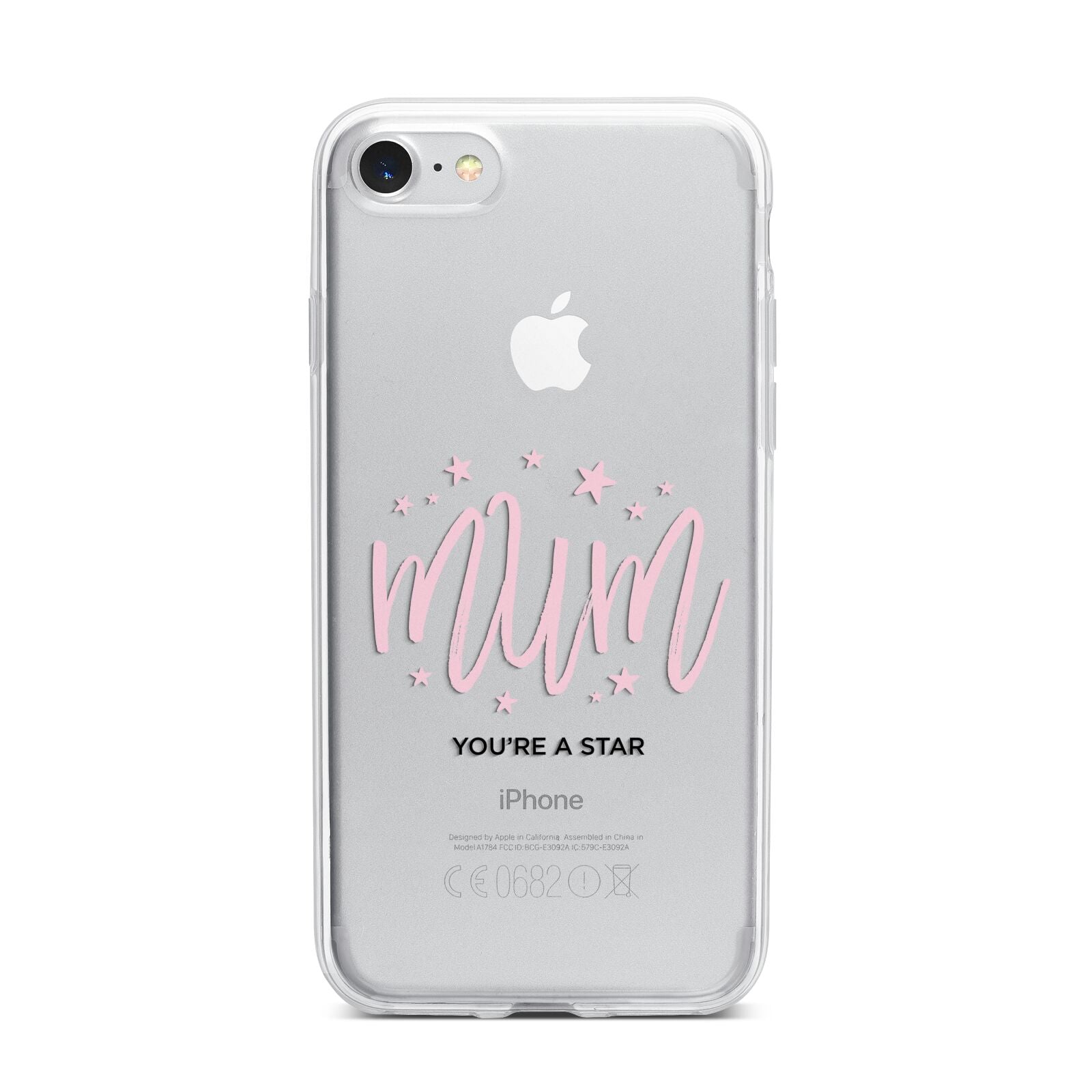 Mum Youre a Star iPhone 7 Bumper Case on Silver iPhone