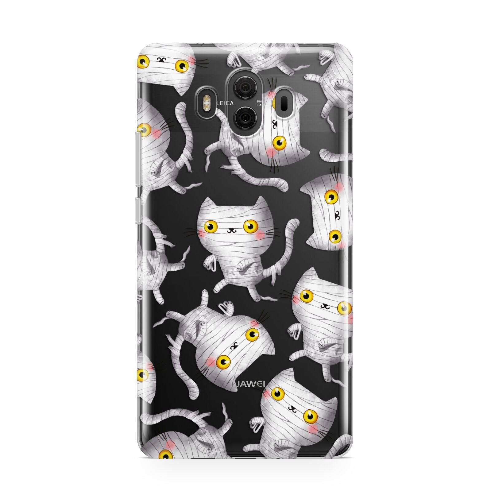 Mummy Cats Huawei Mate 10 Protective Phone Case