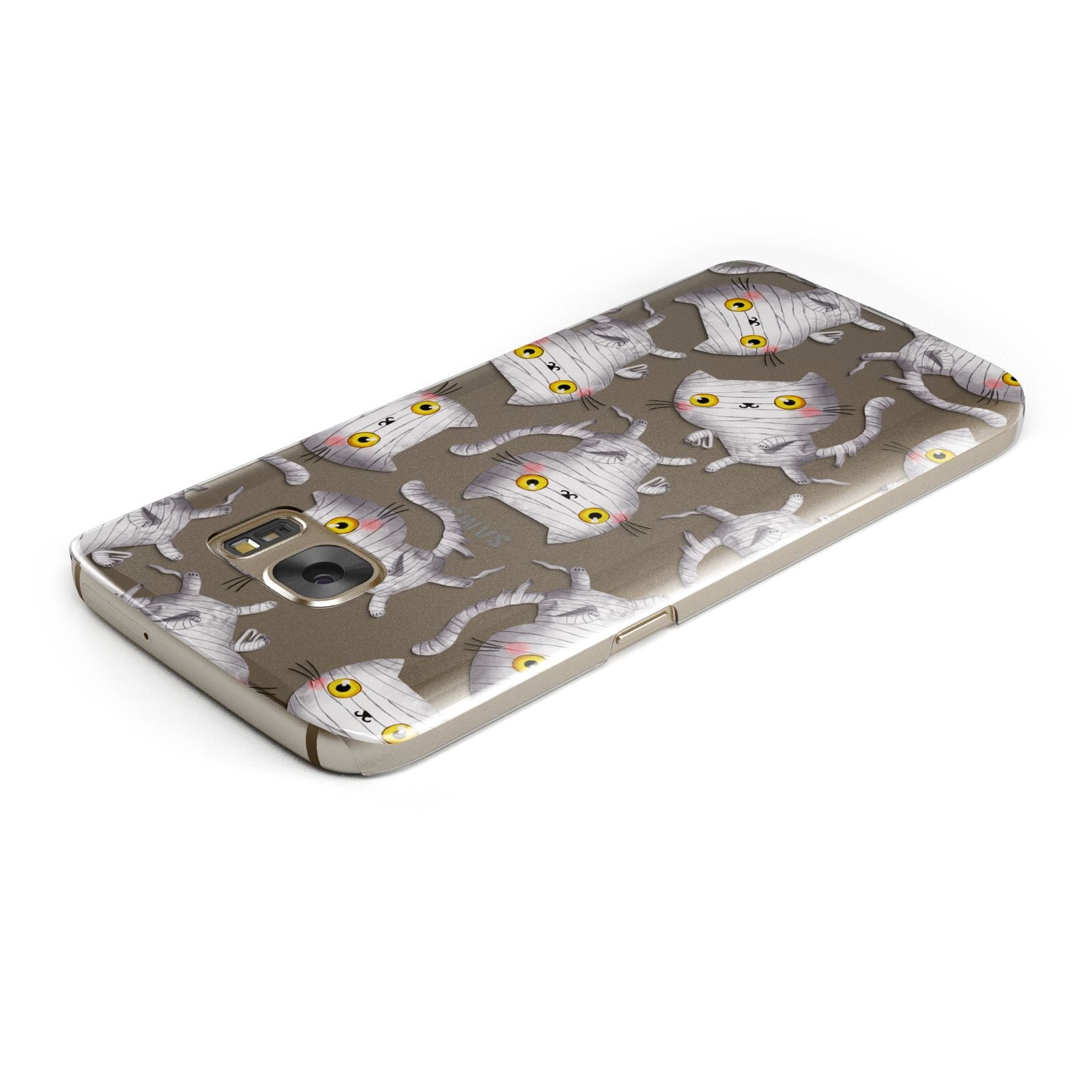 Mummy Cats Samsung Galaxy Case Top Cutout