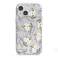 Mummy Cats iPhone 13 Mini TPU Impact Case with White Edges