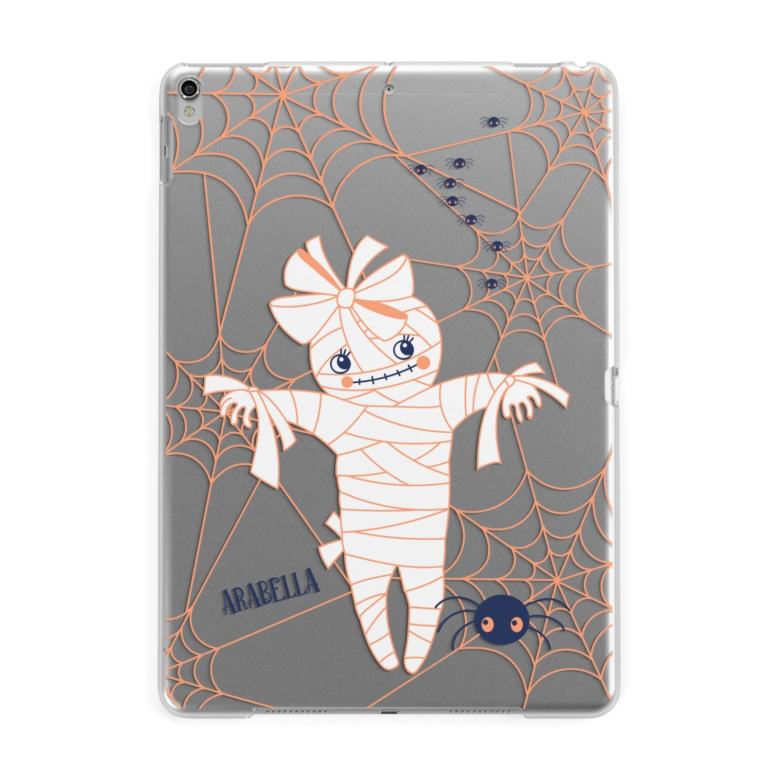 Mummy Halloween Apple iPad Silver Case