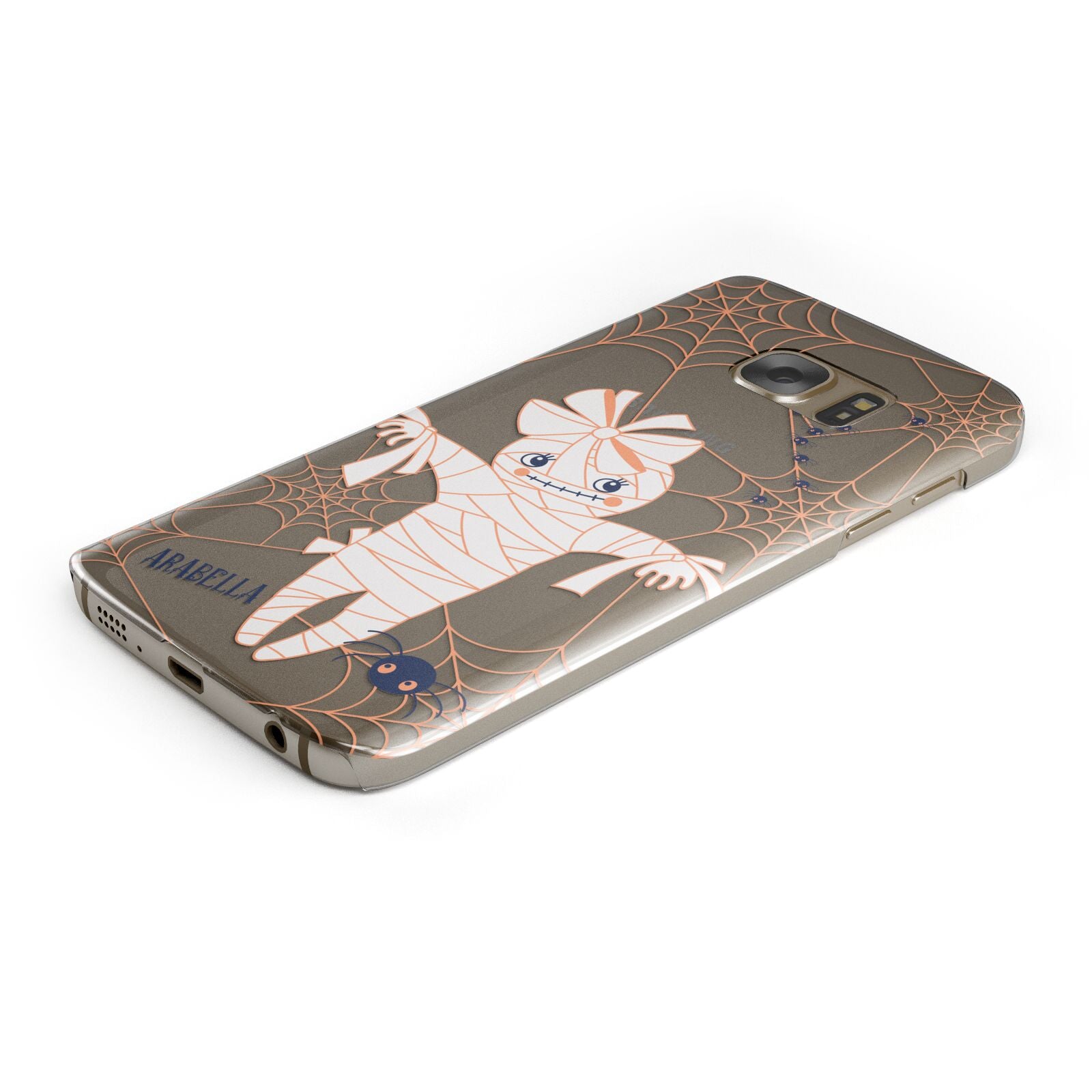 Mummy Halloween Samsung Galaxy Case Bottom Cutout