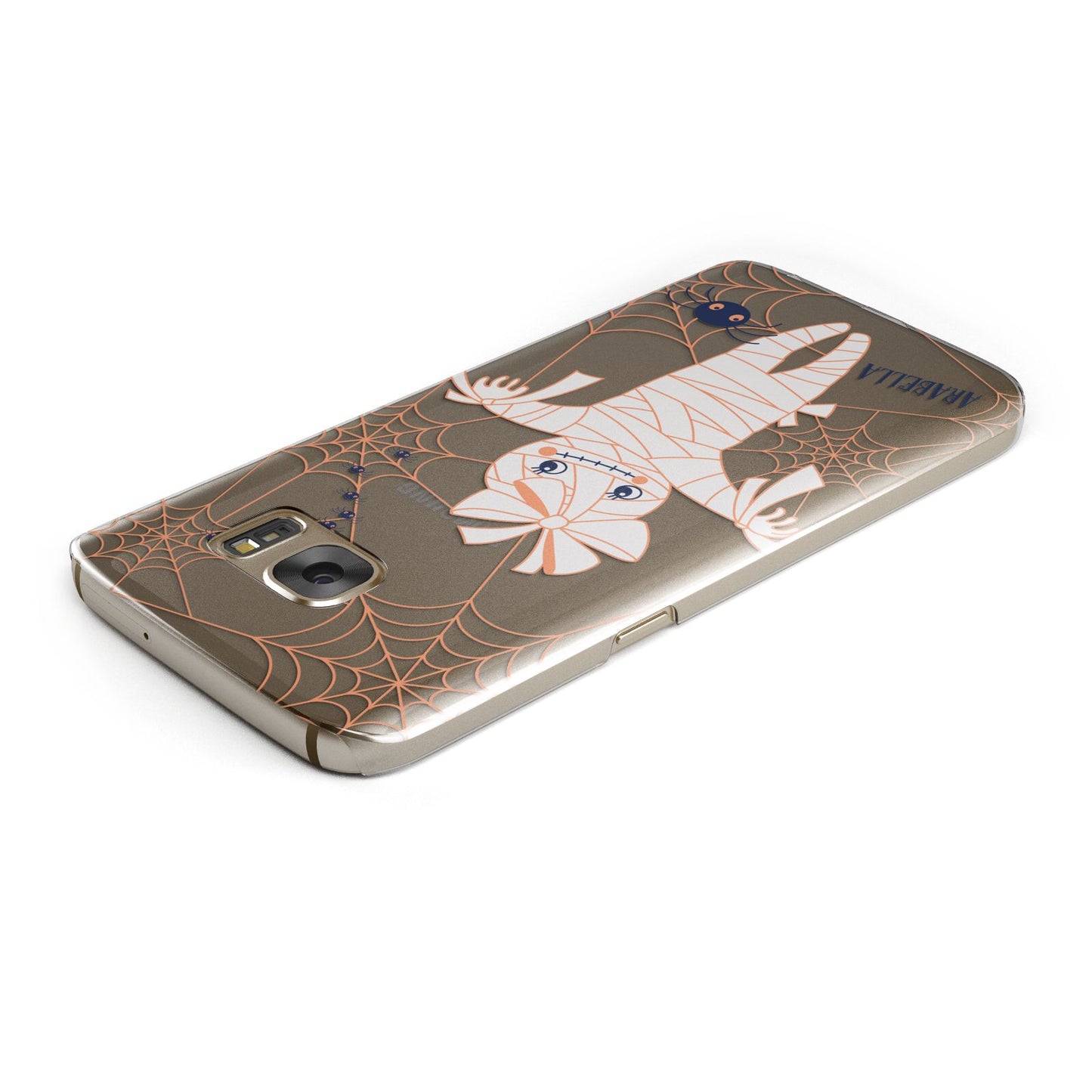 Mummy Halloween Samsung Galaxy Case Top Cutout