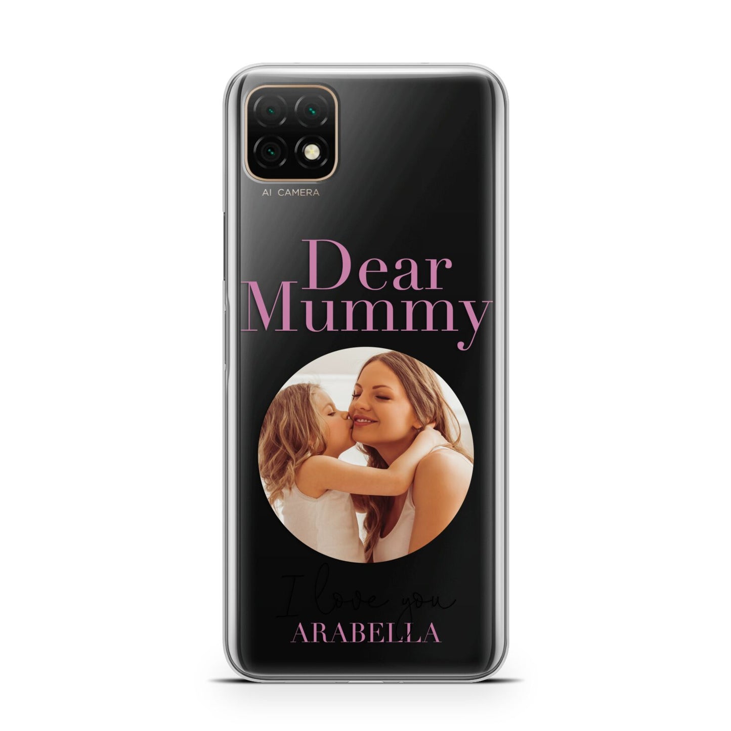 Mummy Personalised Photo with Text Huawei Enjoy 20 Phone Case