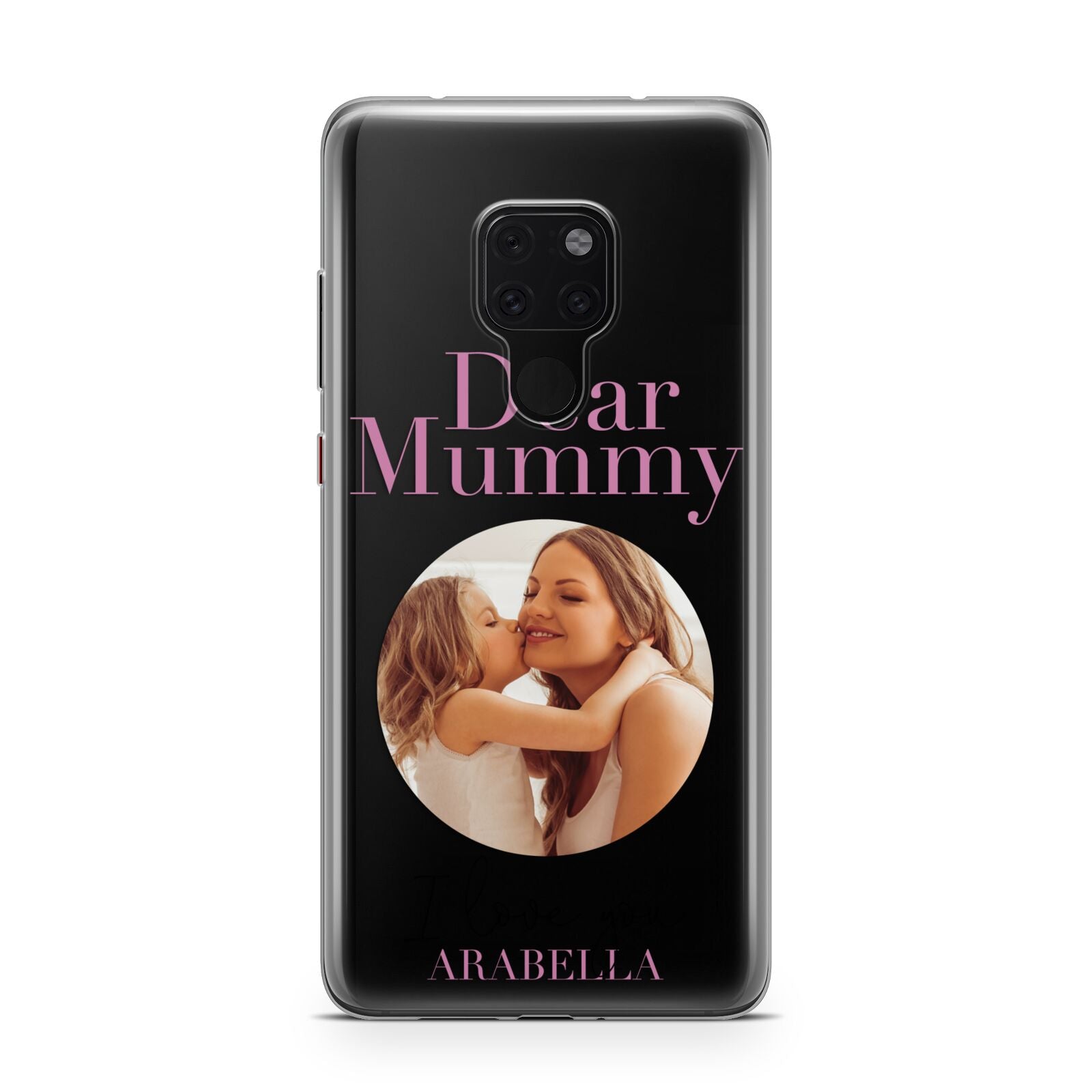 Mummy Personalised Photo with Text Huawei Mate 20 Phone Case