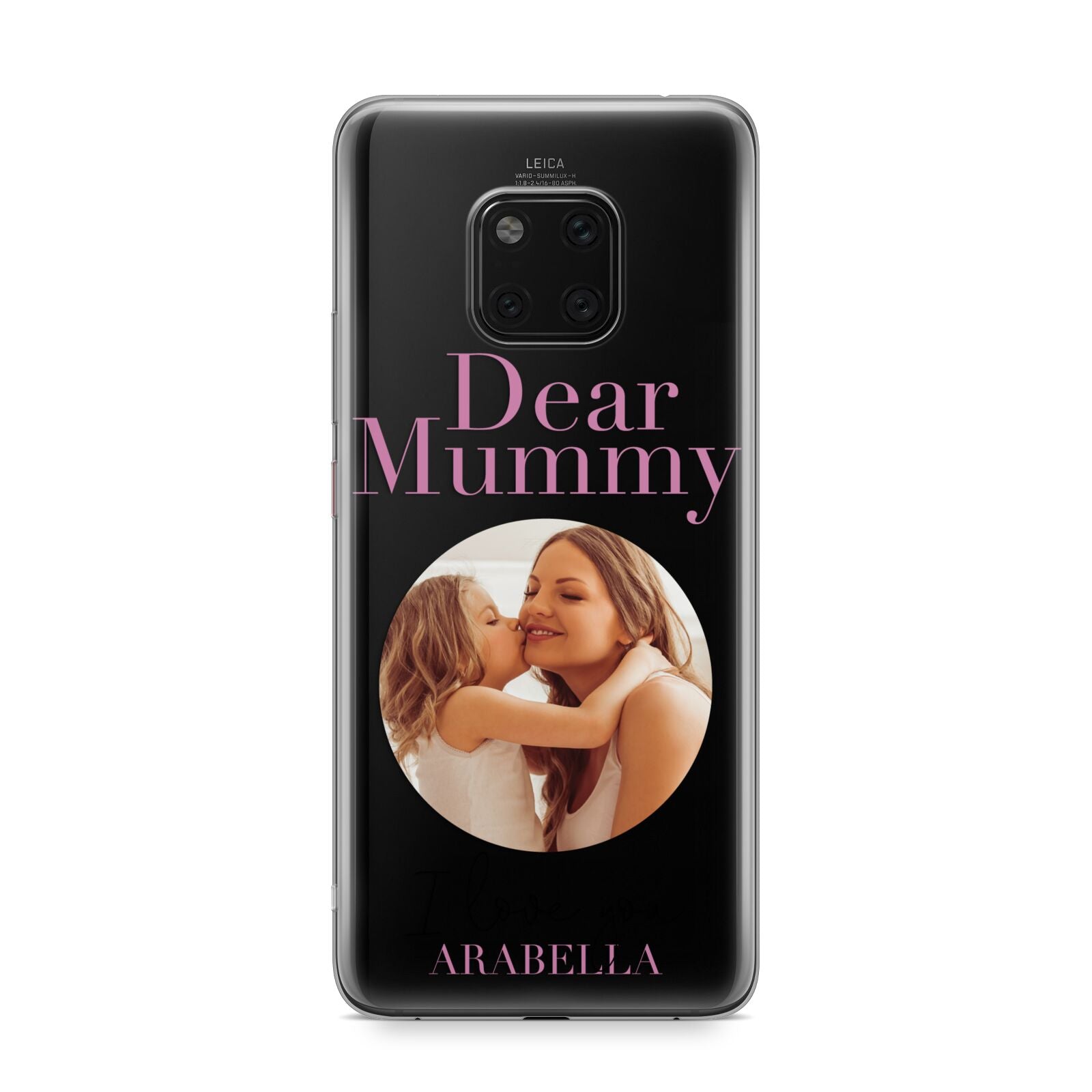 Mummy Personalised Photo with Text Huawei Mate 20 Pro Phone Case