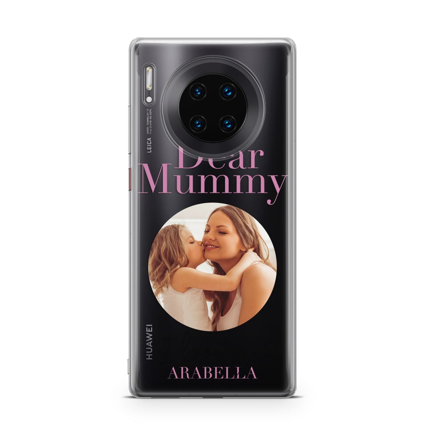 Mummy Personalised Photo with Text Huawei Mate 30 Pro Phone Case