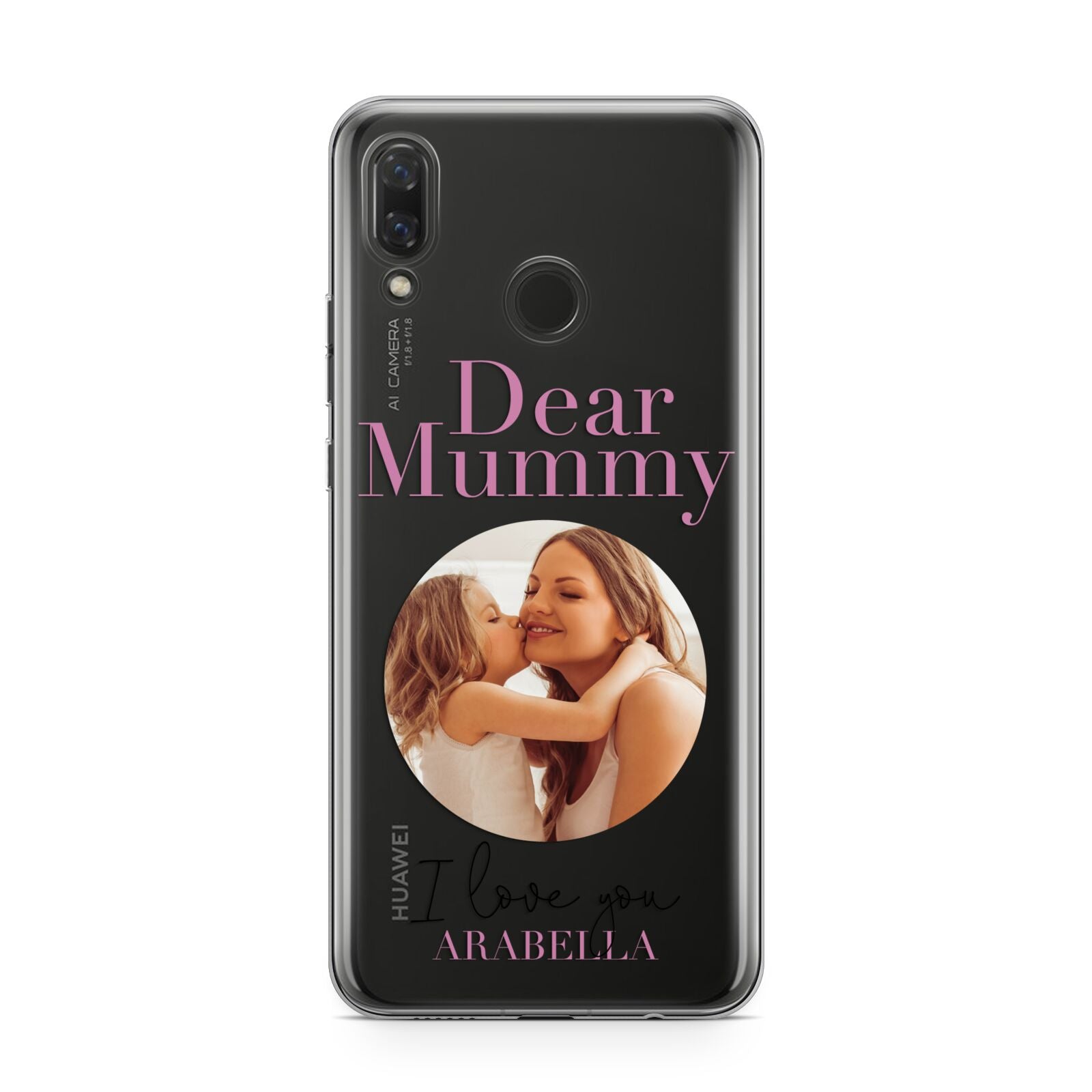 Mummy Personalised Photo with Text Huawei Nova 3 Phone Case